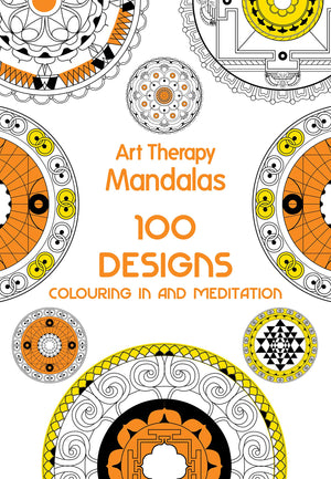 Art Therapy: Mandalas: 100 Designs for Colouring in and Meditation,Used