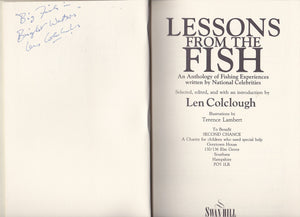Lessons from the Fish: An Anthology of Fishing Experiences,Used