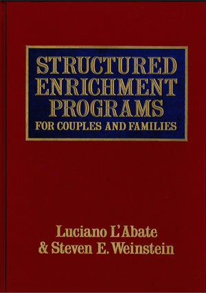 Structured Enrichment Programs for Couples and Families,Used