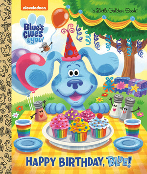 Happy Birthday, Blue! (Blue's Clues & You) (Little Golden Book),New
