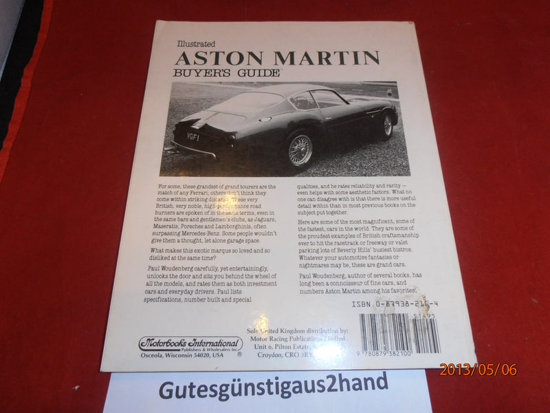 Illustrated Aston Martin buyer's guide,Used
