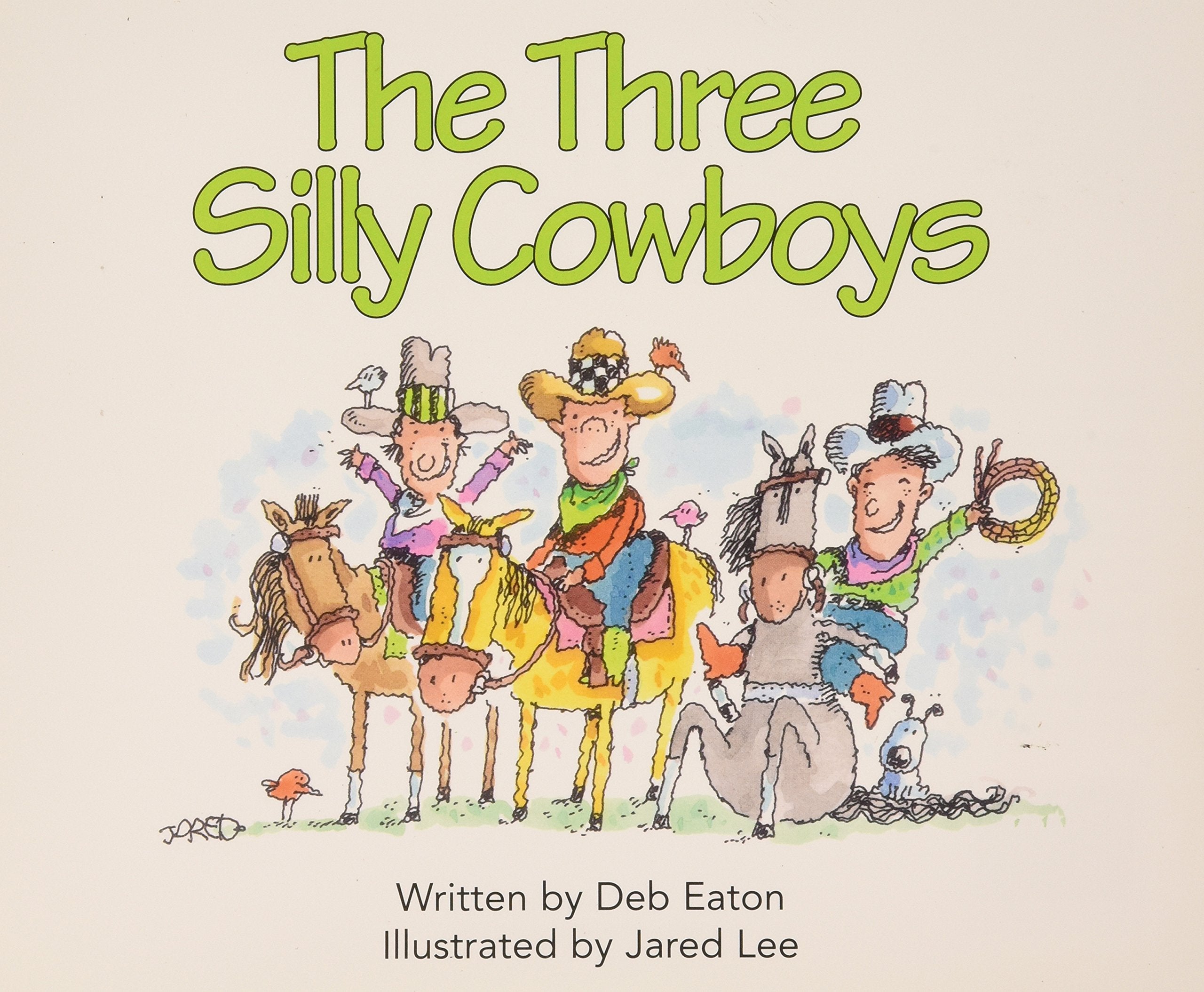 READY READERS, STAGE 4, BOOK 24, THE THREE SILLY COWBOYS, SINGLE COPY,Used