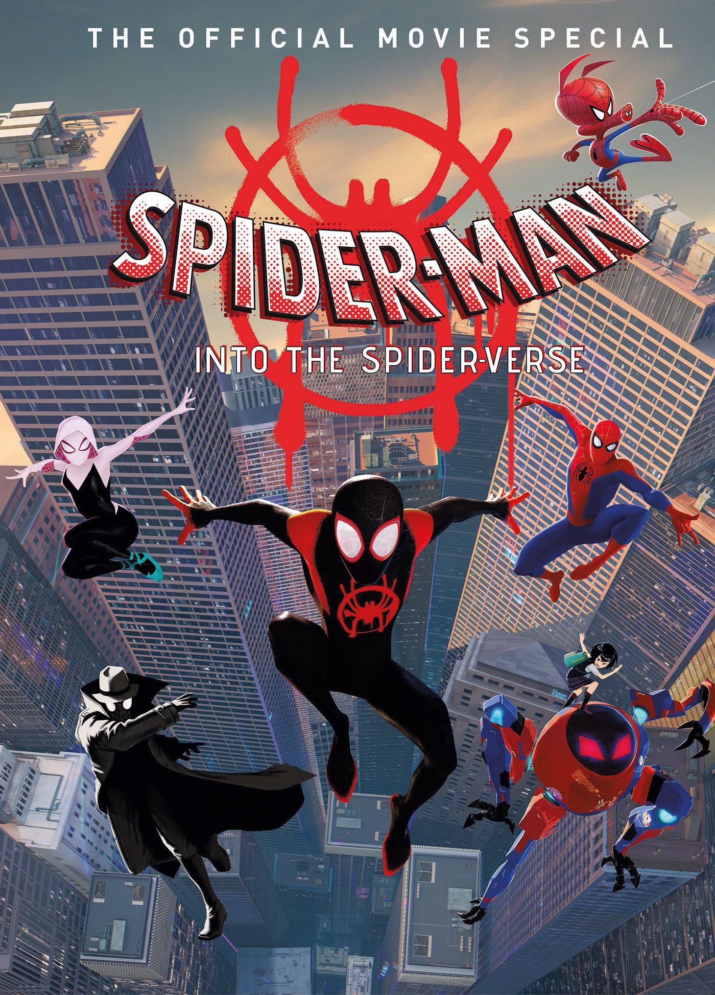 SpiderMan: Into the SpiderVerse The Official Movie Special Book,New