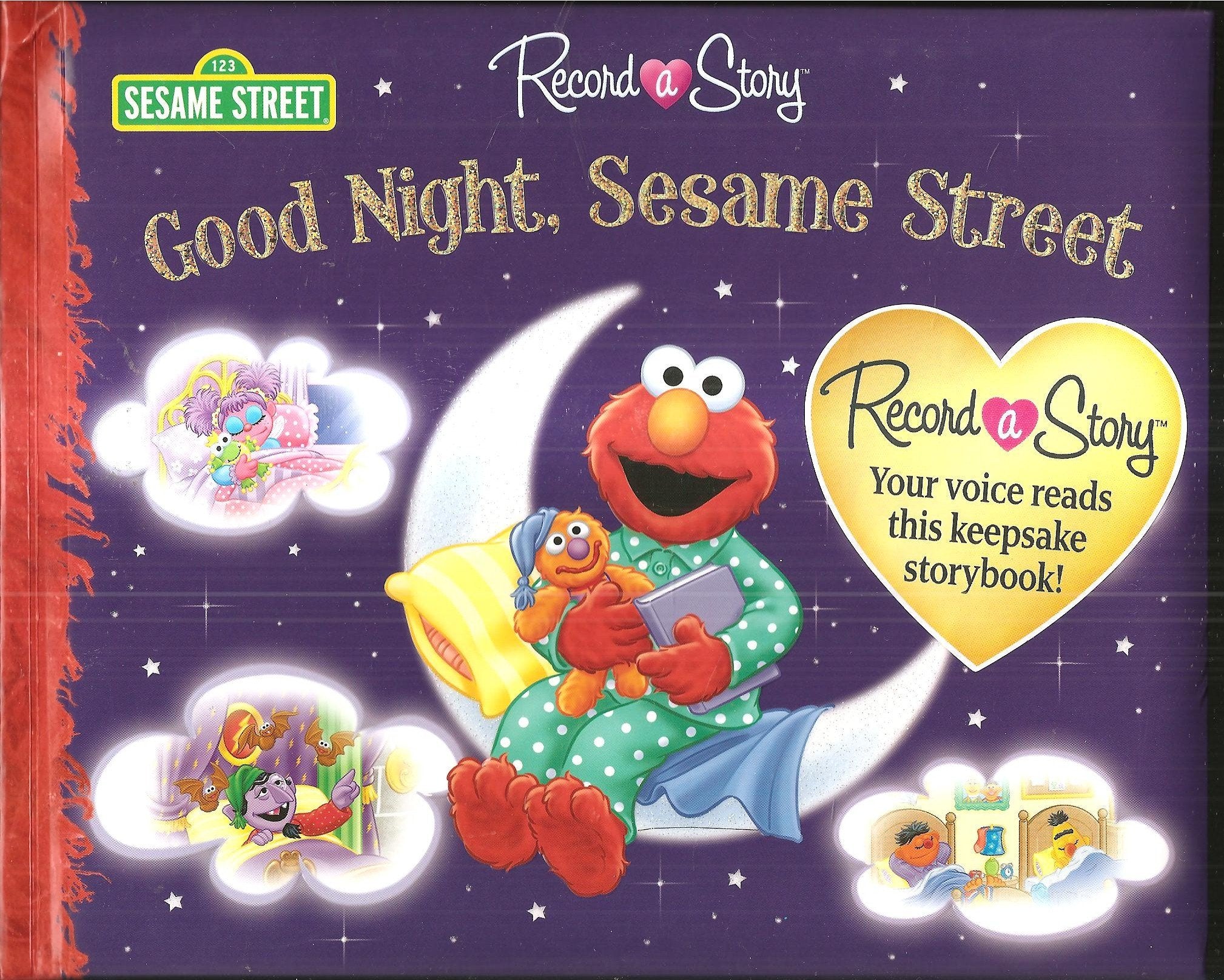 Record a Story Good Night Sesame Street,Used