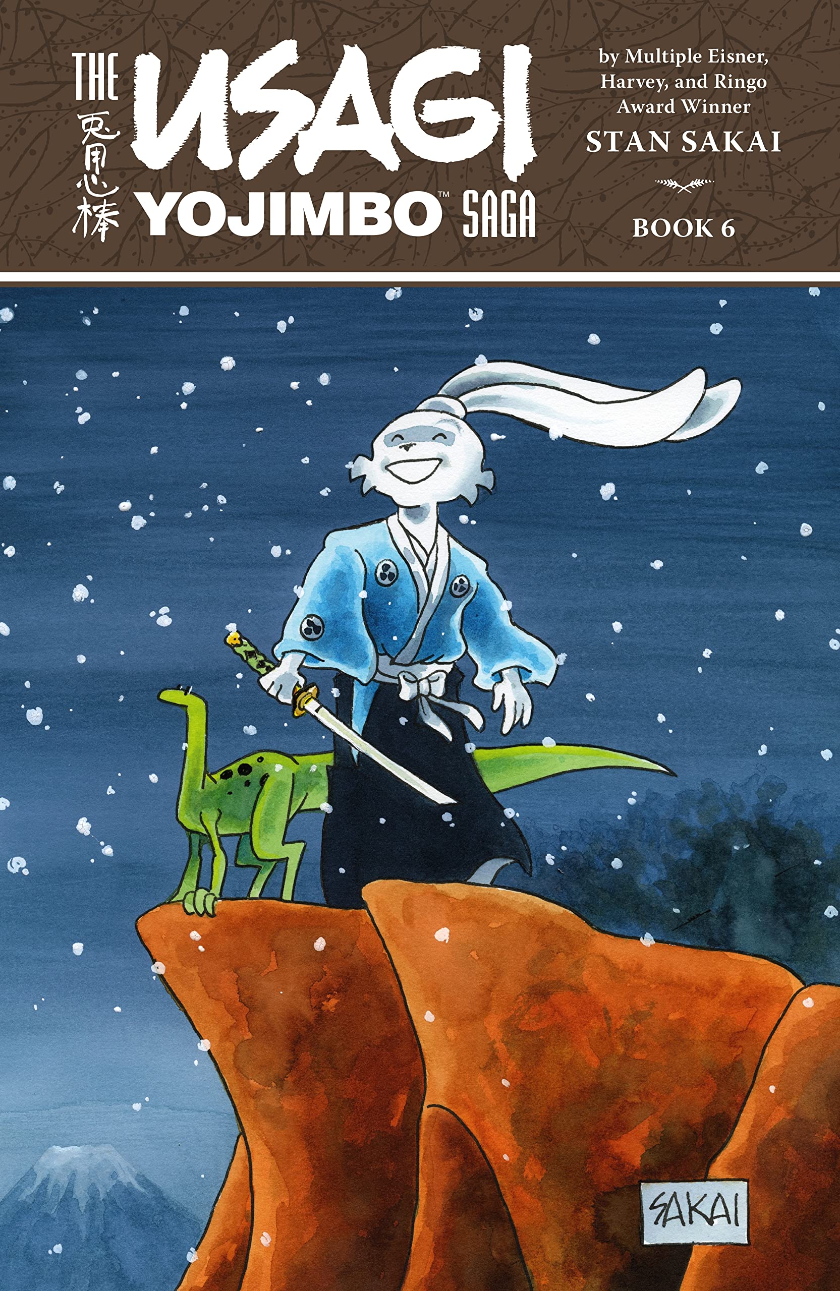 Usagi Yojimbo Saga Volume 6 (Second Edition) (The Usagi Yojimbo Saga),Used
