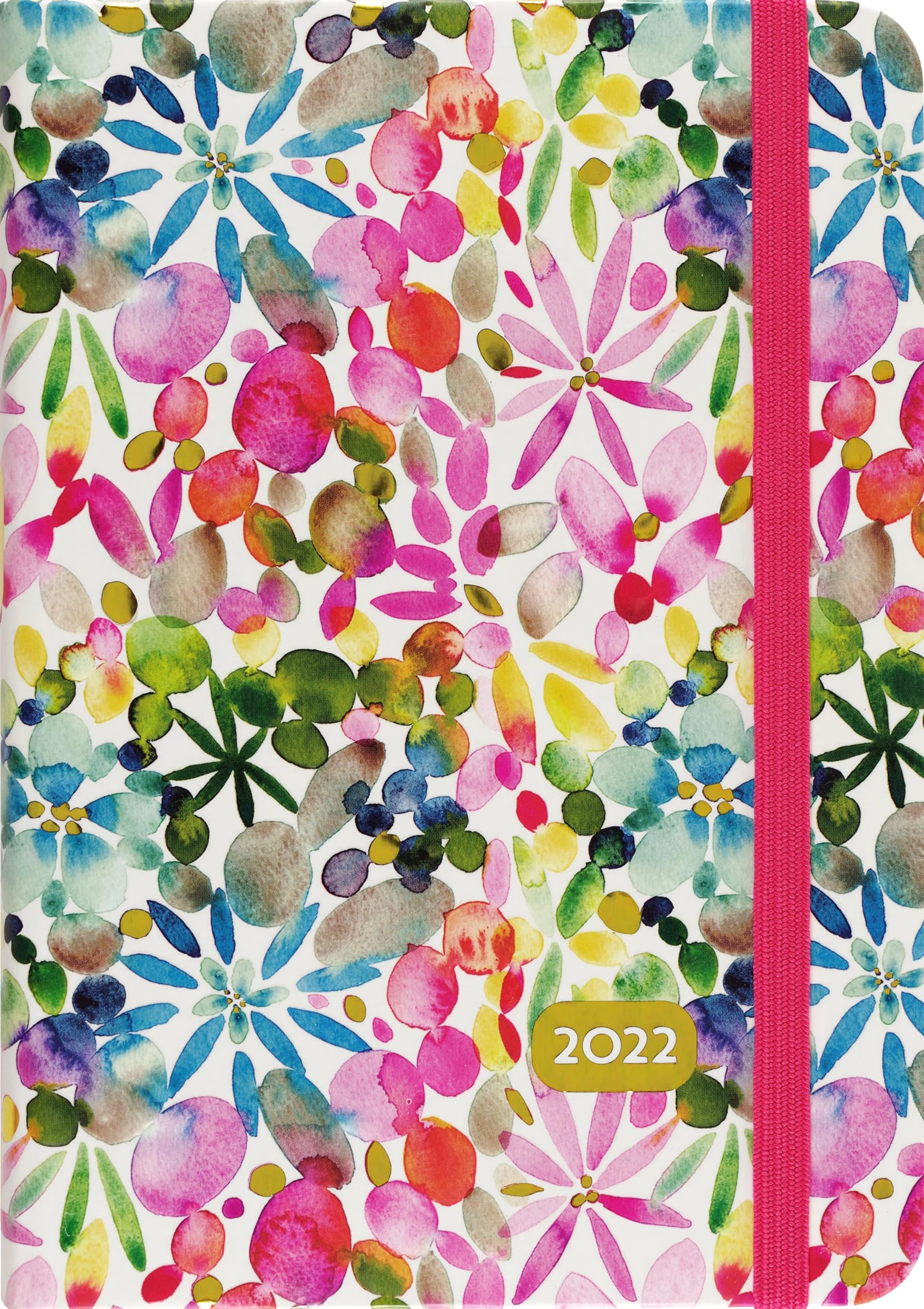 2022 Watercolor Garden Weekly Planner (16Month Engagement Calendar),Used