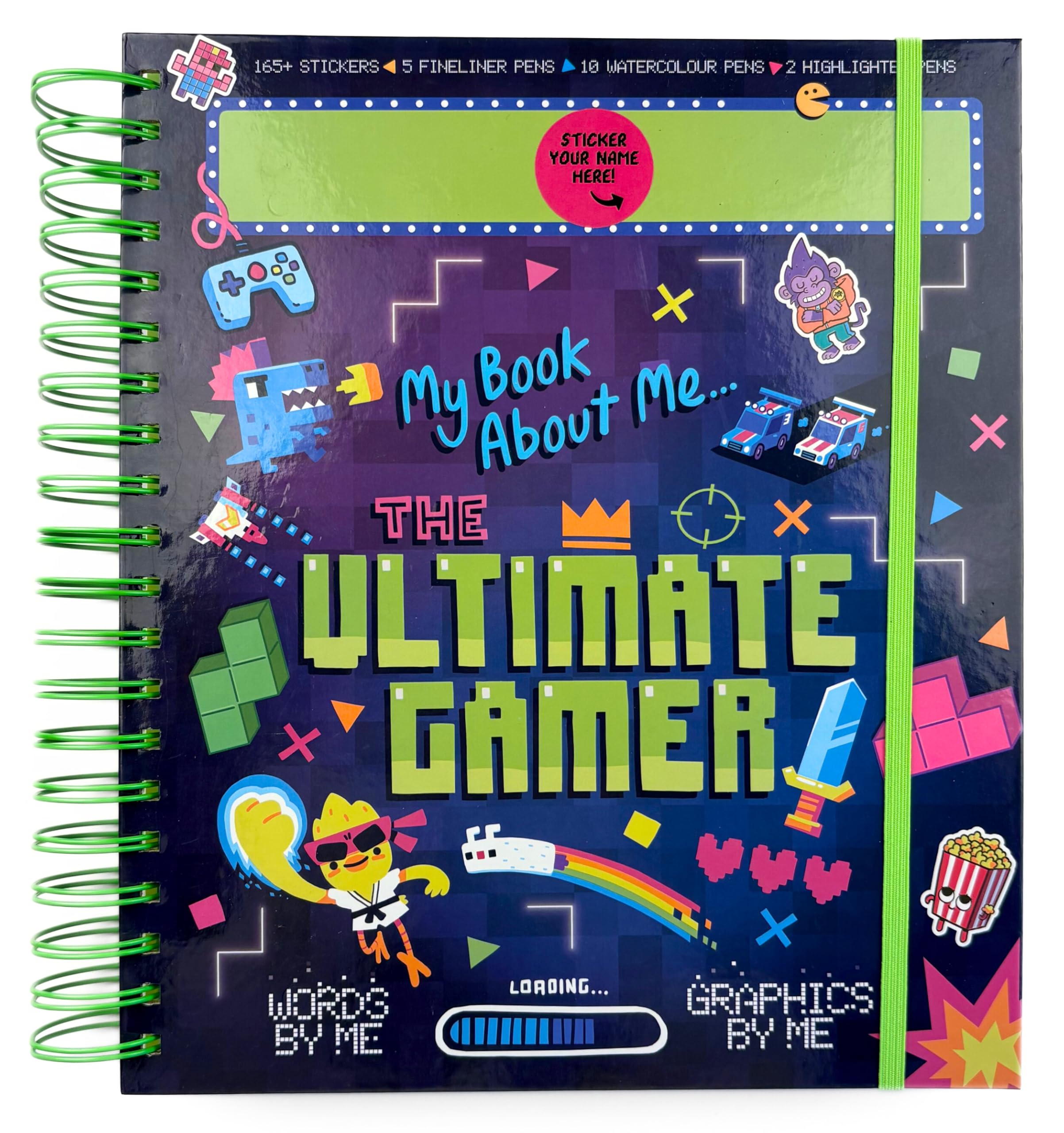 Personalized Arts & Crafts: My Book About Me...The Ultimate Gamer