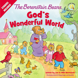 The Berenstain Bears God's Wonderful World (Berenstain Bears/Living Lights: A Faith Story),Used
