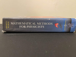 Mathematical Methods for Physicists, Fifth Edition,New