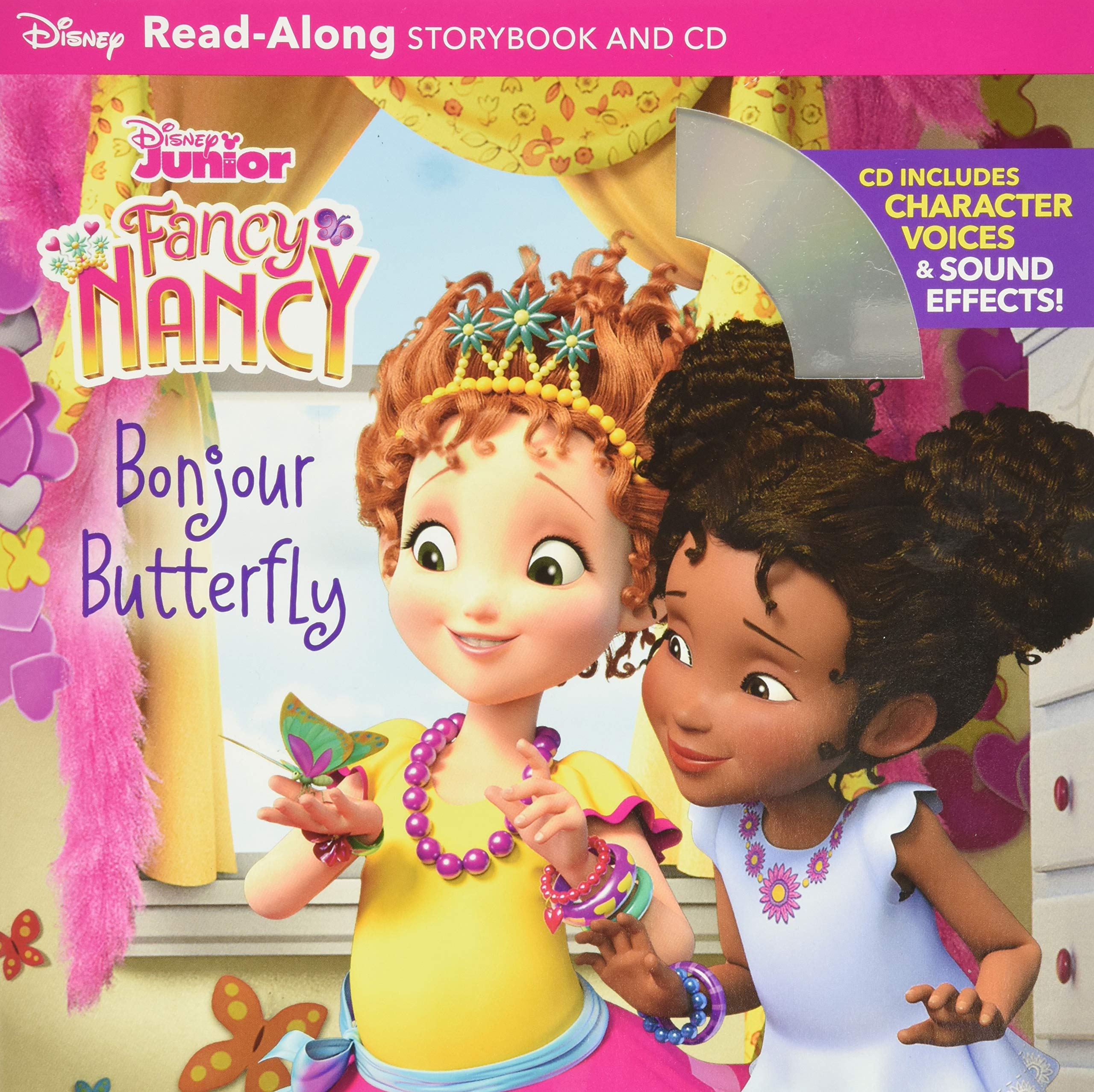 Fancy Nancy ReadAlong Storybook and CD: Bonjour Butterfly,Used