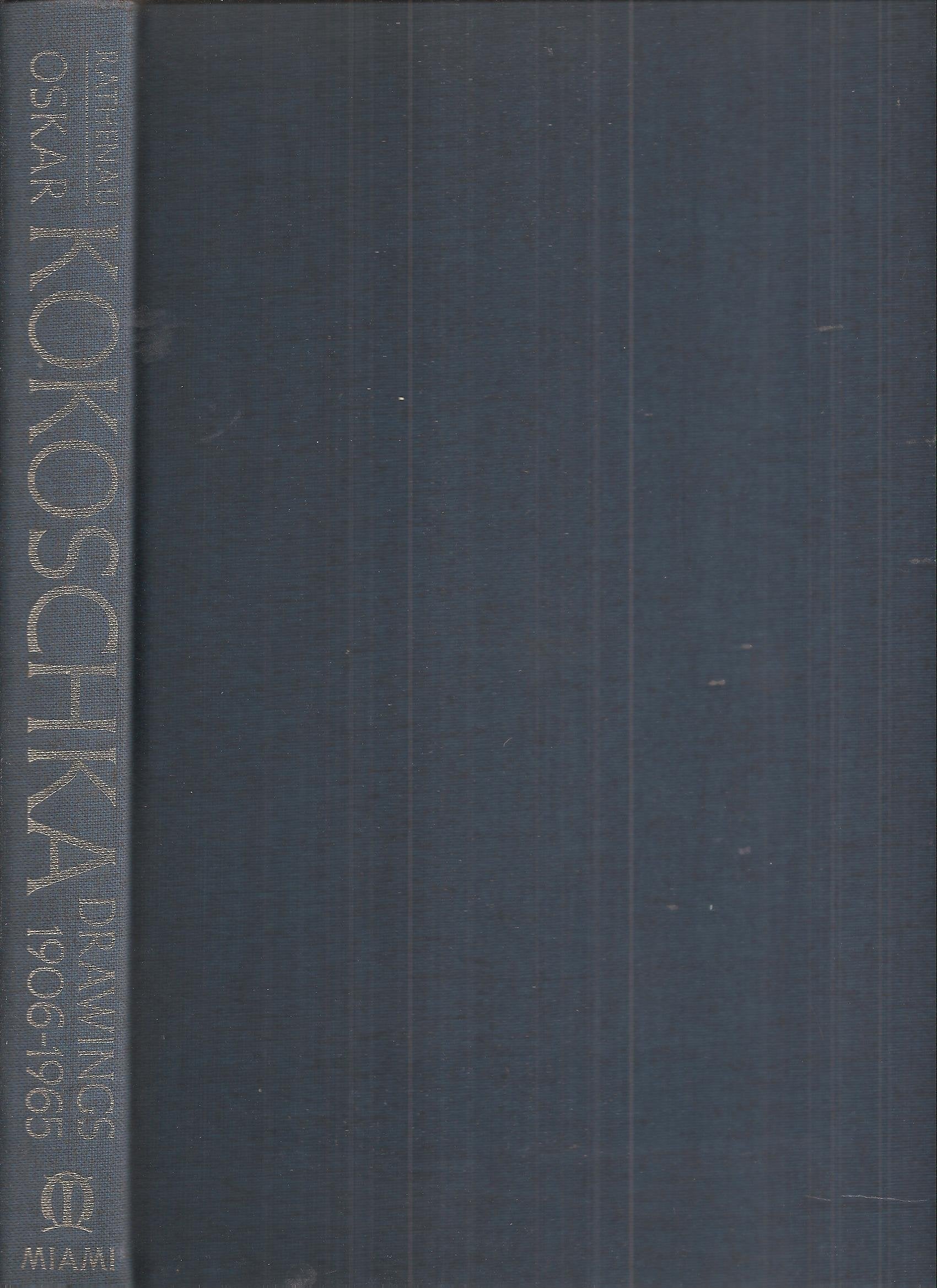 Oskar Kokoschka Drawings, 19061965,Used