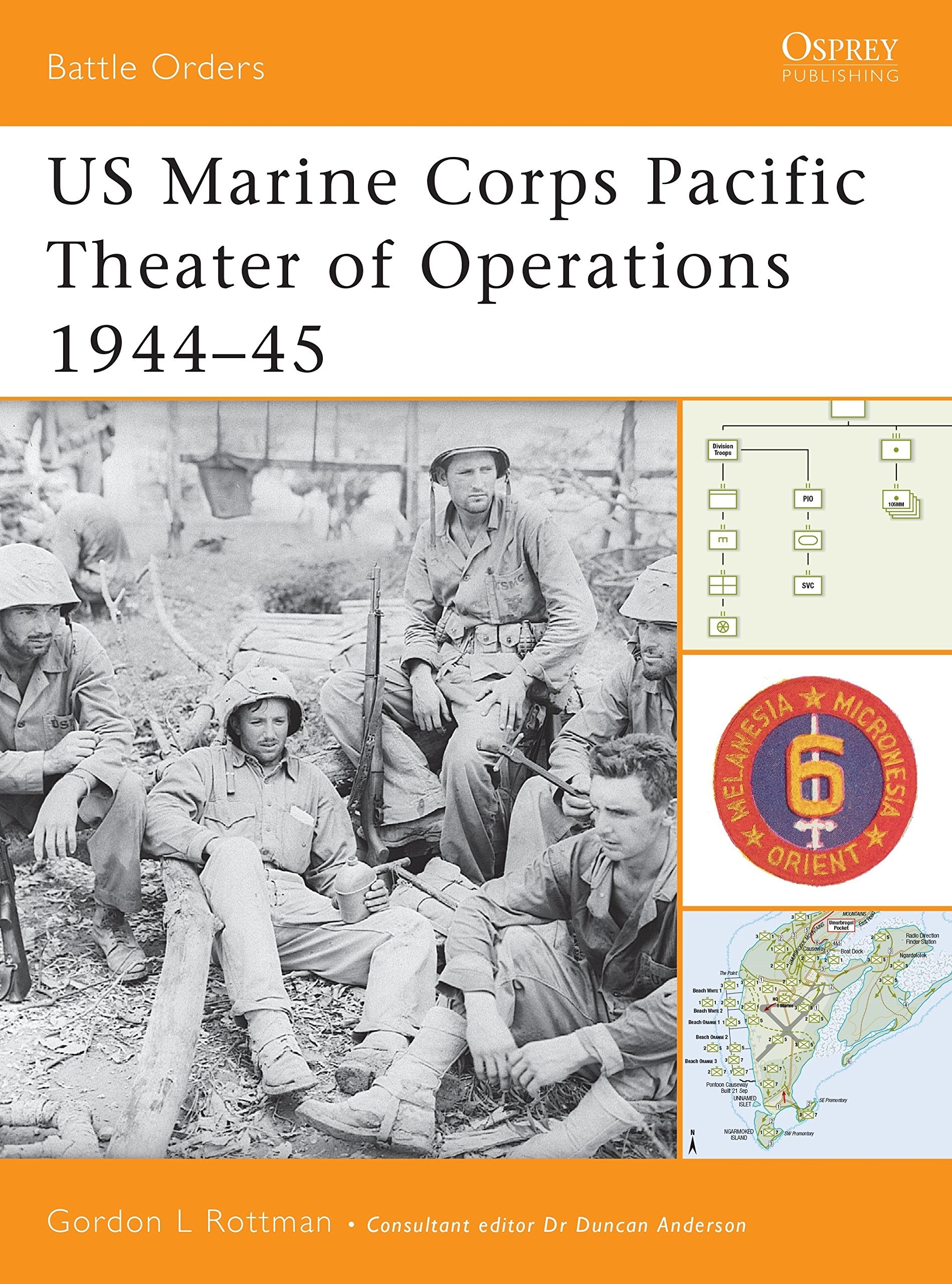 US Marine Corps Pacific Theater of Operations 194445 (Battle Orders)