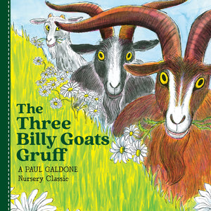 The Three Billy Goats Gruff Board Book (Paul Galdone Nursery Classic),Used