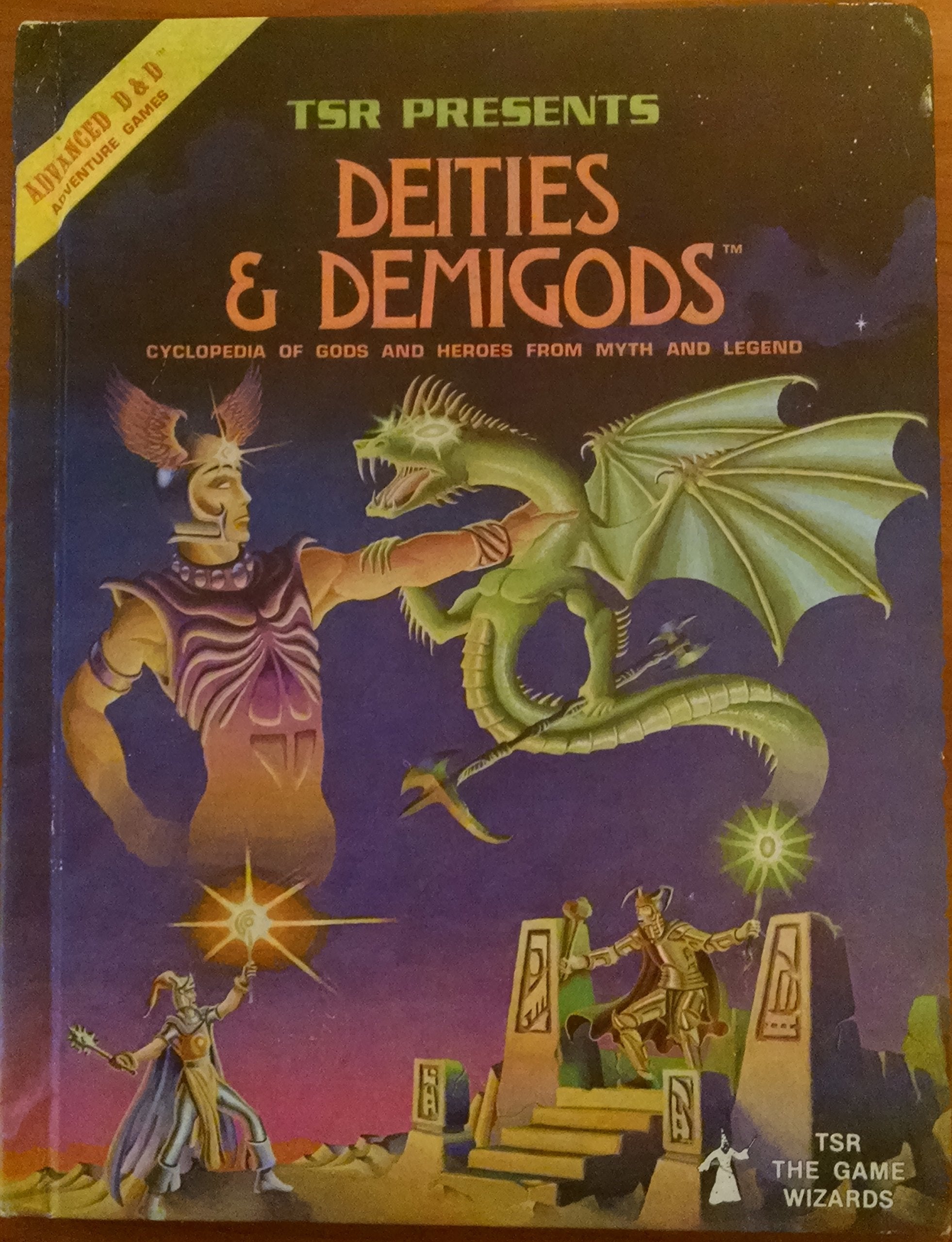 Deities & Demigods: Cyclopedia of Gods and Heroes from Myth and Legend (Advanced Dungeons and Dragons),Used
