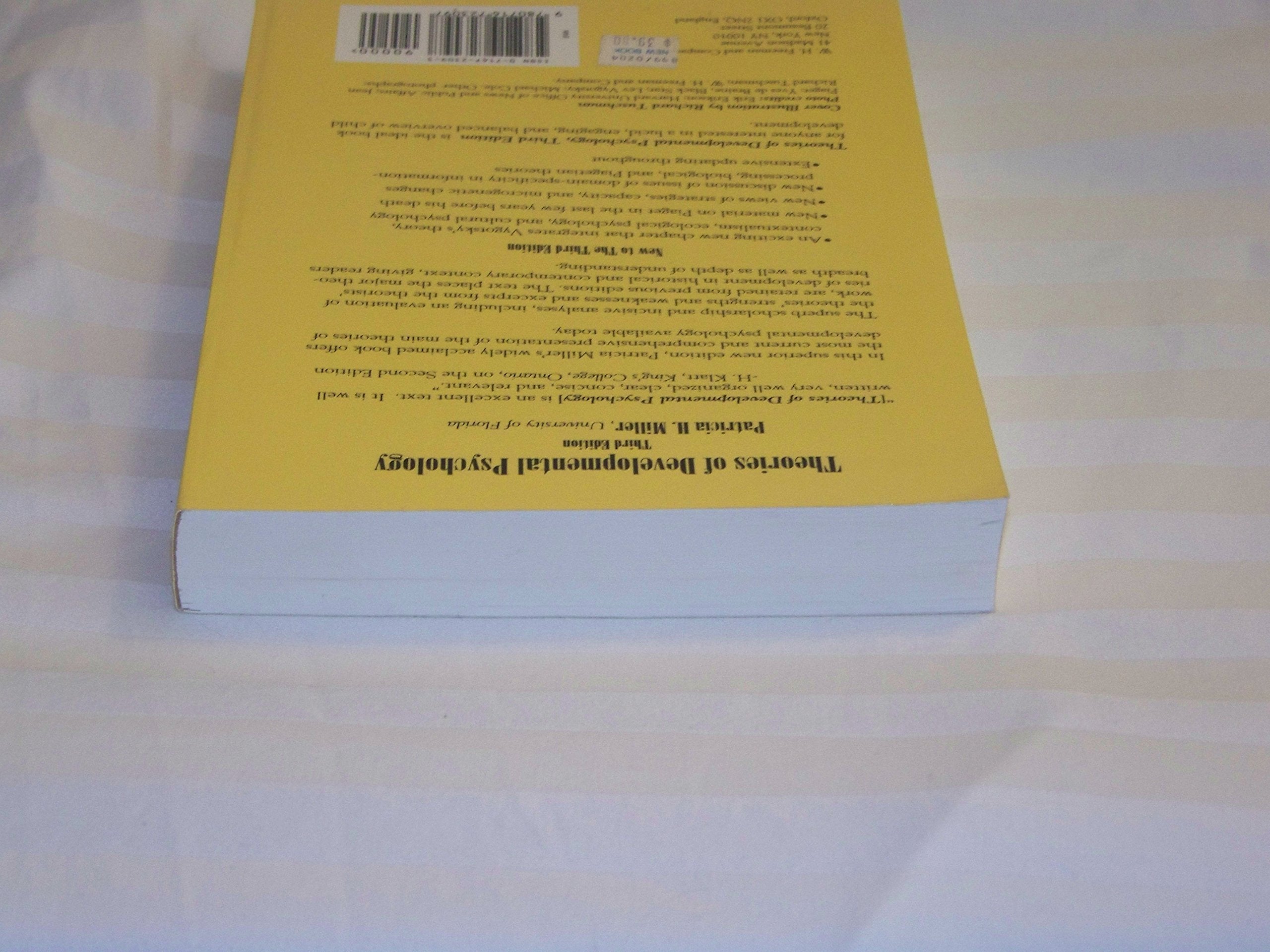 Theories Of Development Psychology,Used