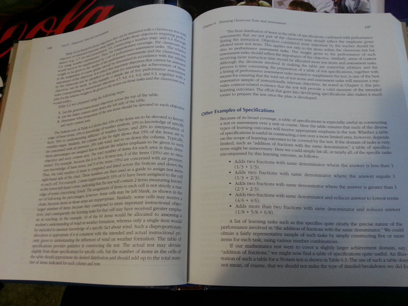 Measurement and Assessment in Teaching,Used
