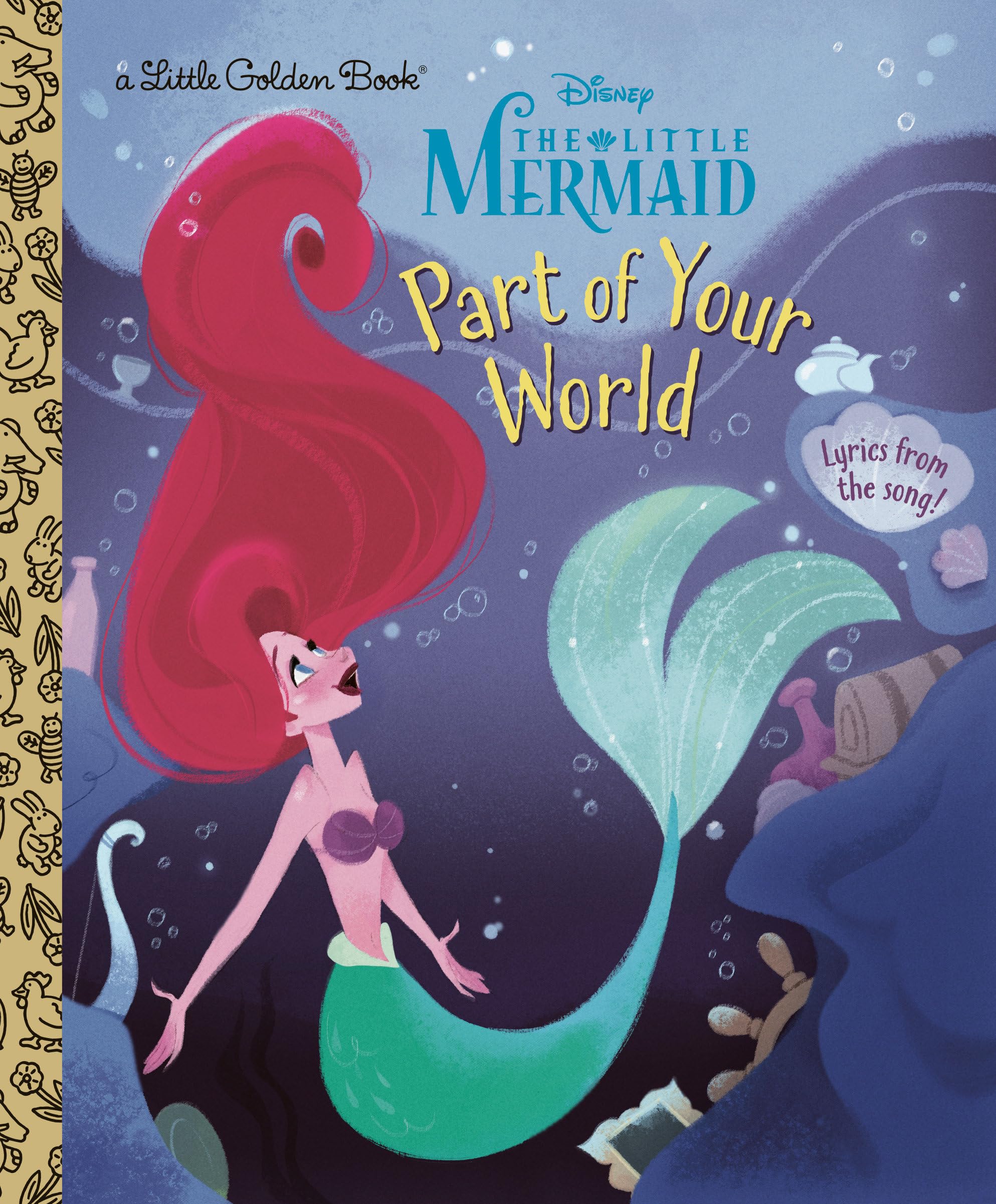 Part Of Your World (Disney Princess) (Little Golden Book),New