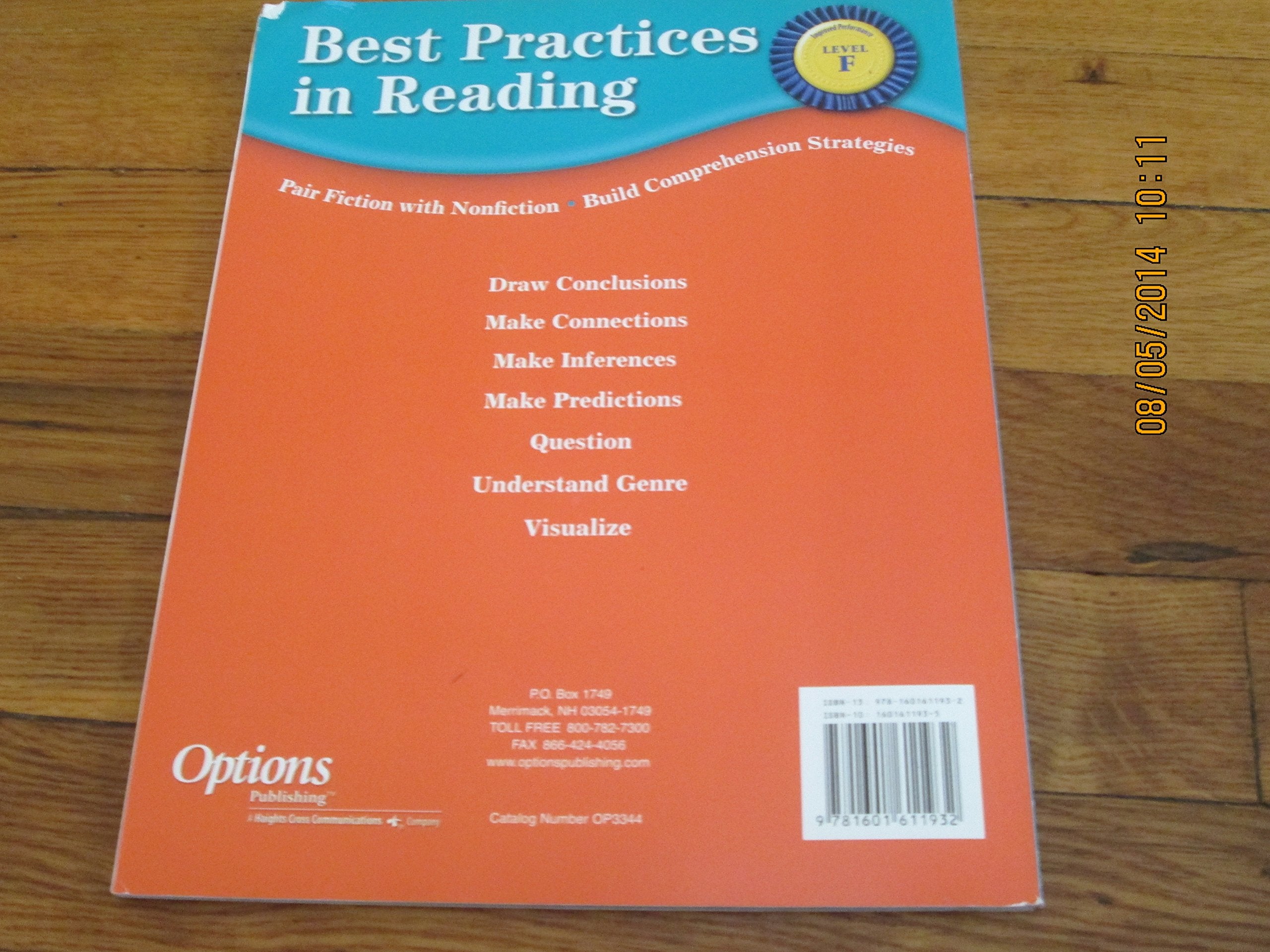 Best Practices in Reading Level F,Used