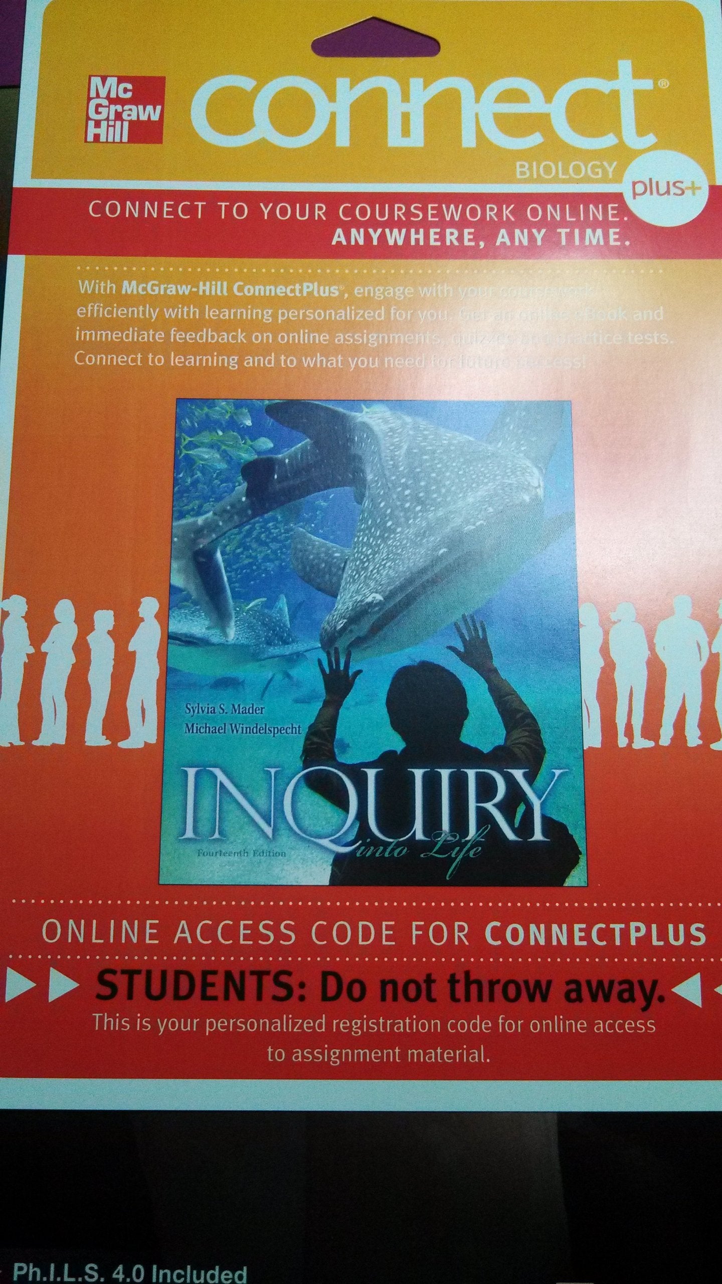 Connect Access Card for Inquiry into Life,Used