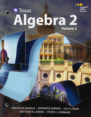 Texas Algebra 2 (2) (Go Math!),Used