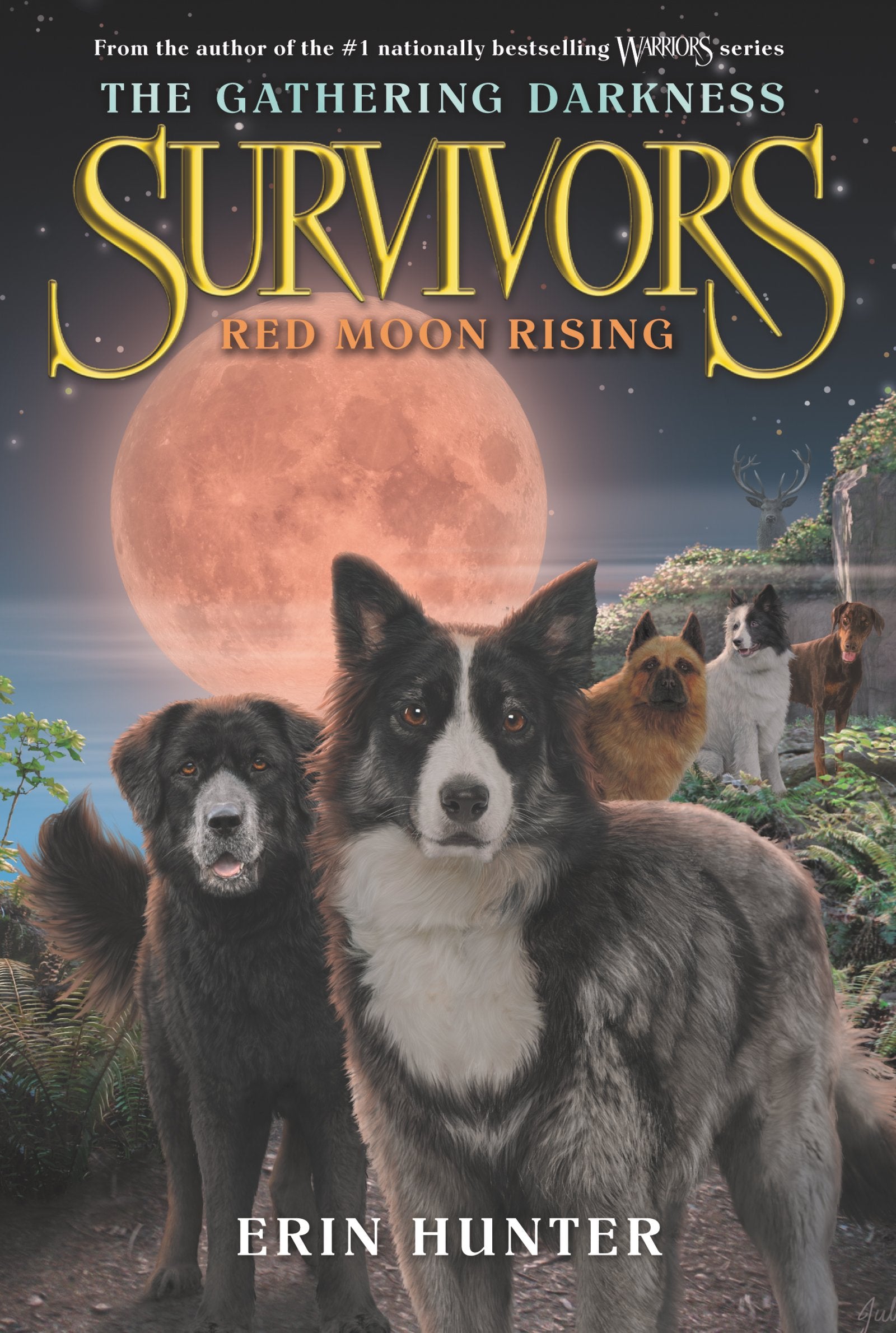 Survivors: The Gathering Darkness #4: Red Moon Rising,Used