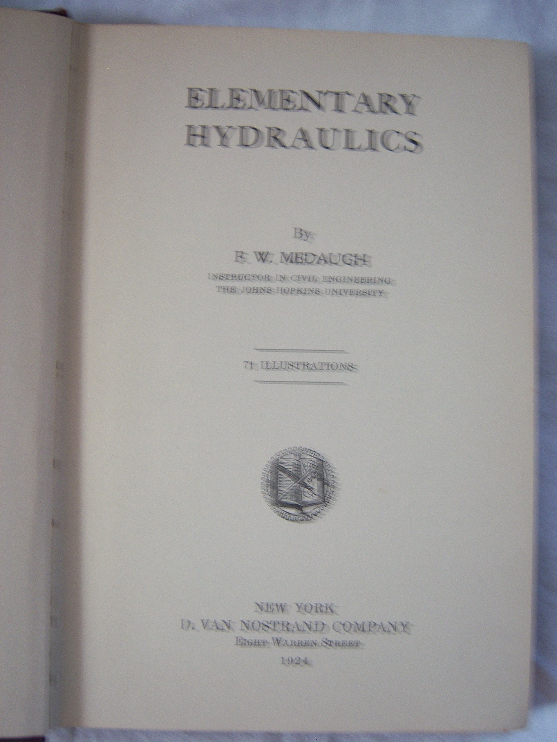 Handbook Of Applied Hydraulics,Used