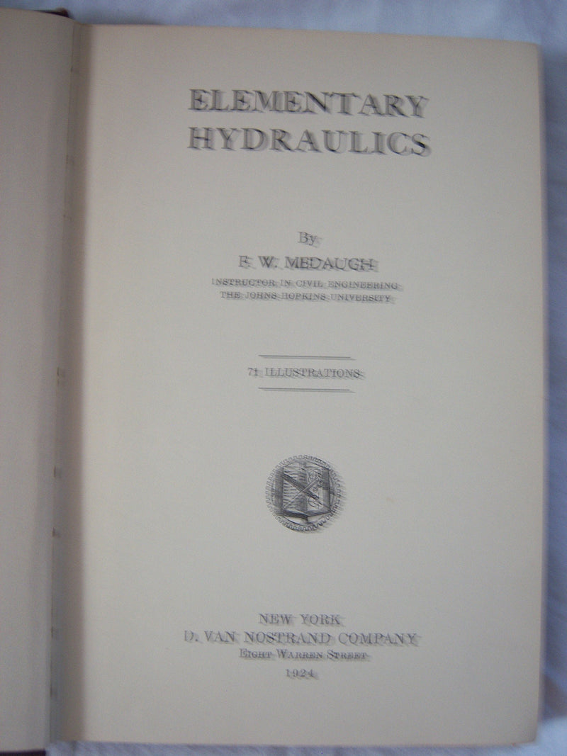 Handbook Of Applied Hydraulics,Used