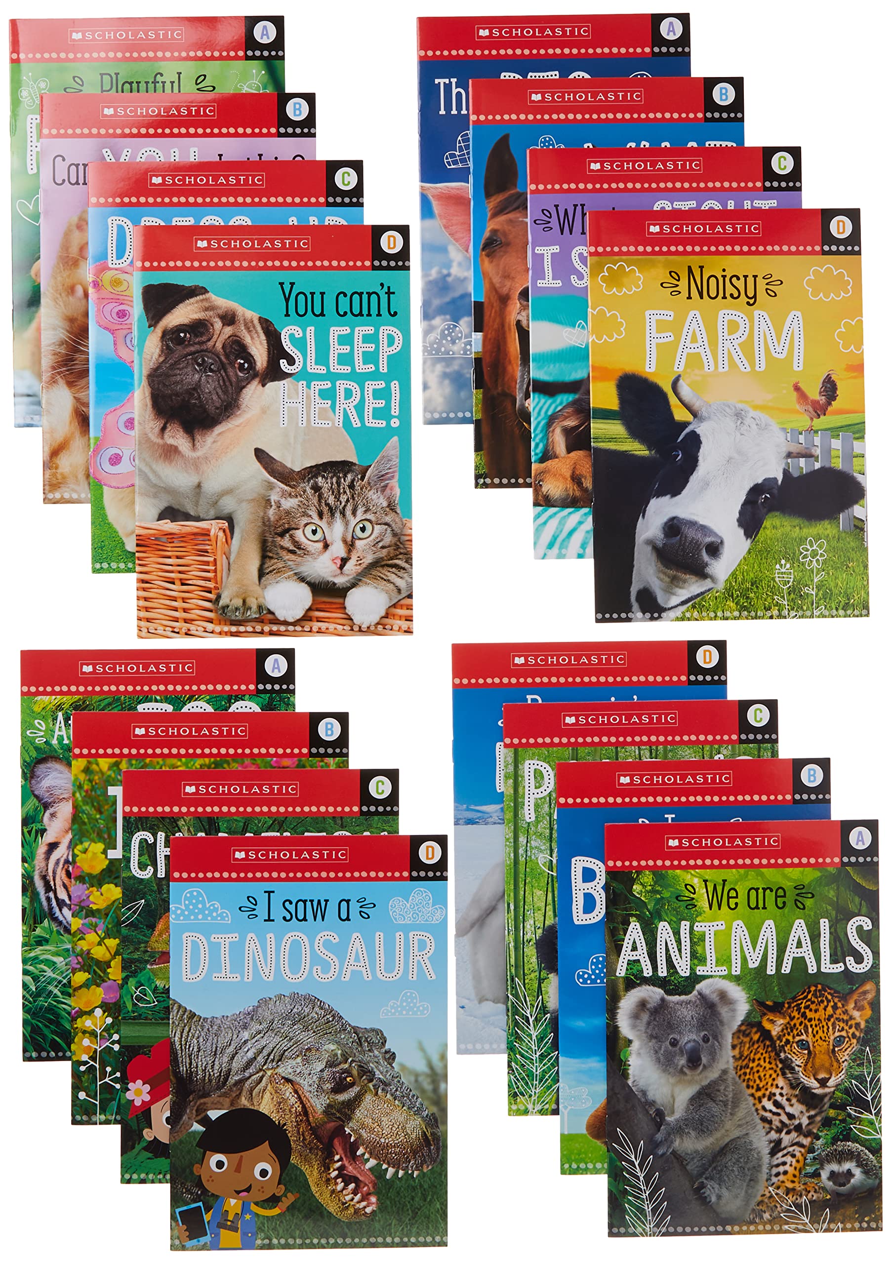Amazing Animals Ad Kindergarten Box Set: Scholastic Early Learners (Guided Reader)