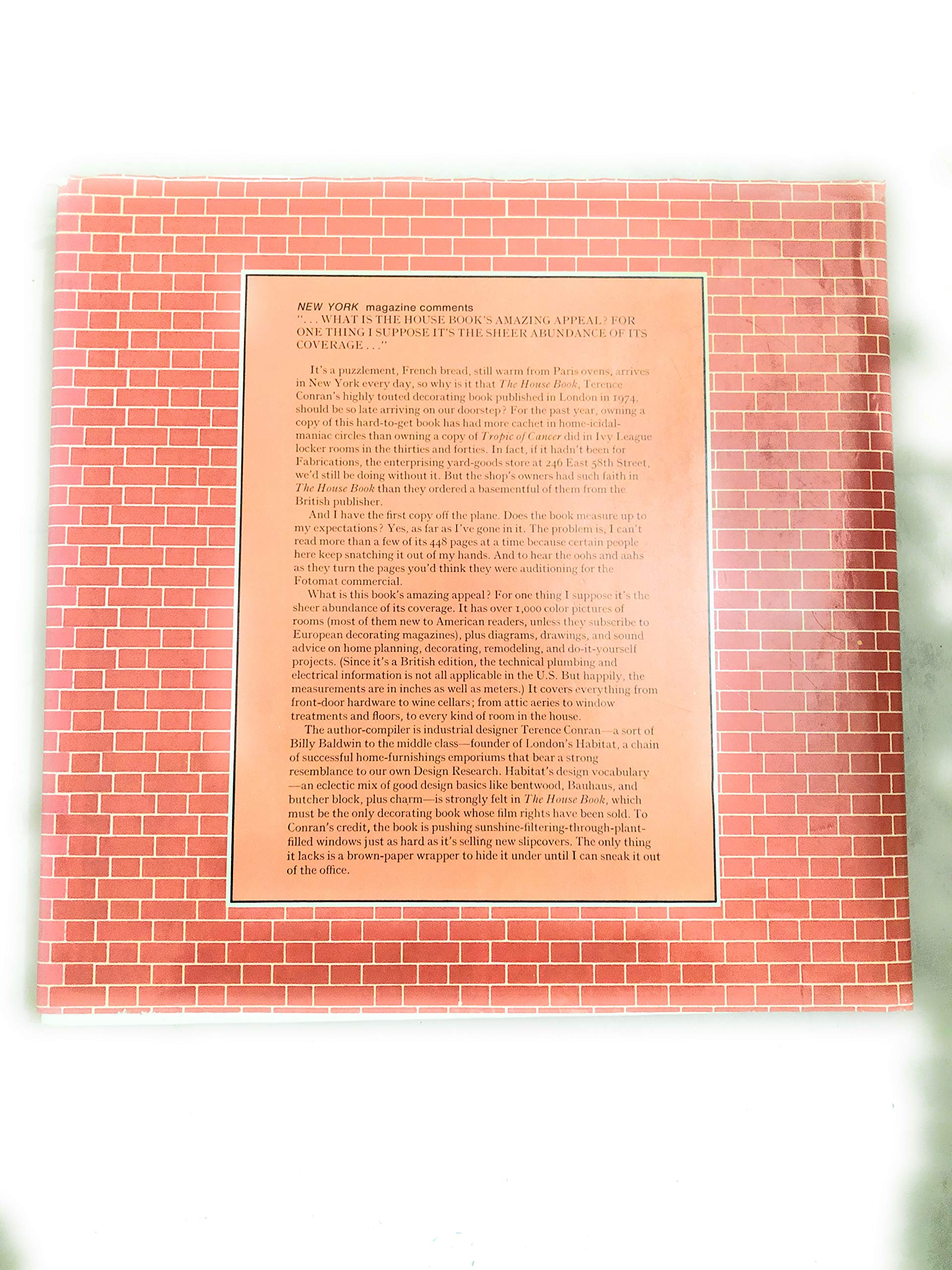 The House Book,New