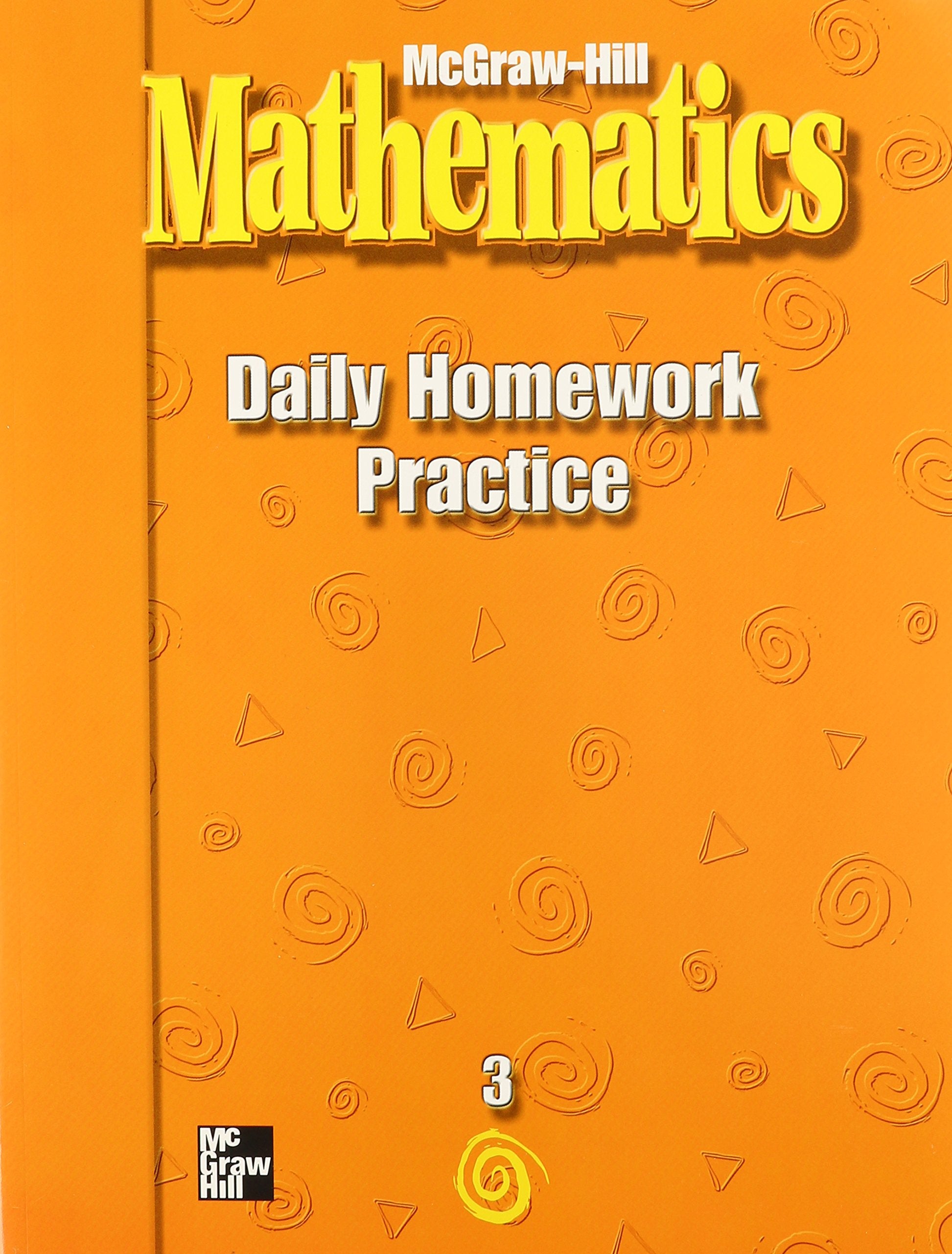 McGrawHill Mathematics, Grade 3, Daily Homework Practice (MMGH MATHEMATICS),Used