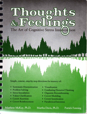 Thoughts and Feelings: The Art of Cognitive Stress Intervention,Used
