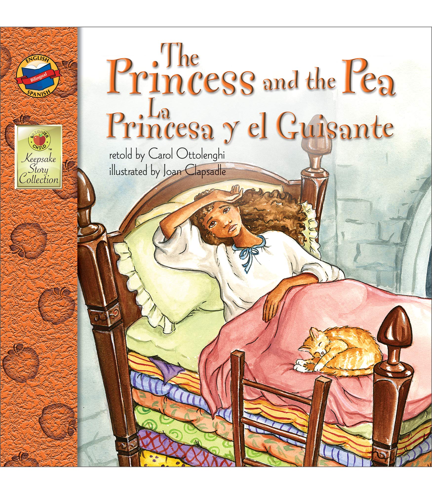 The Princess and the Pea  La Princesa y el Guisante (Keepsake Stories, Bilingual),Used