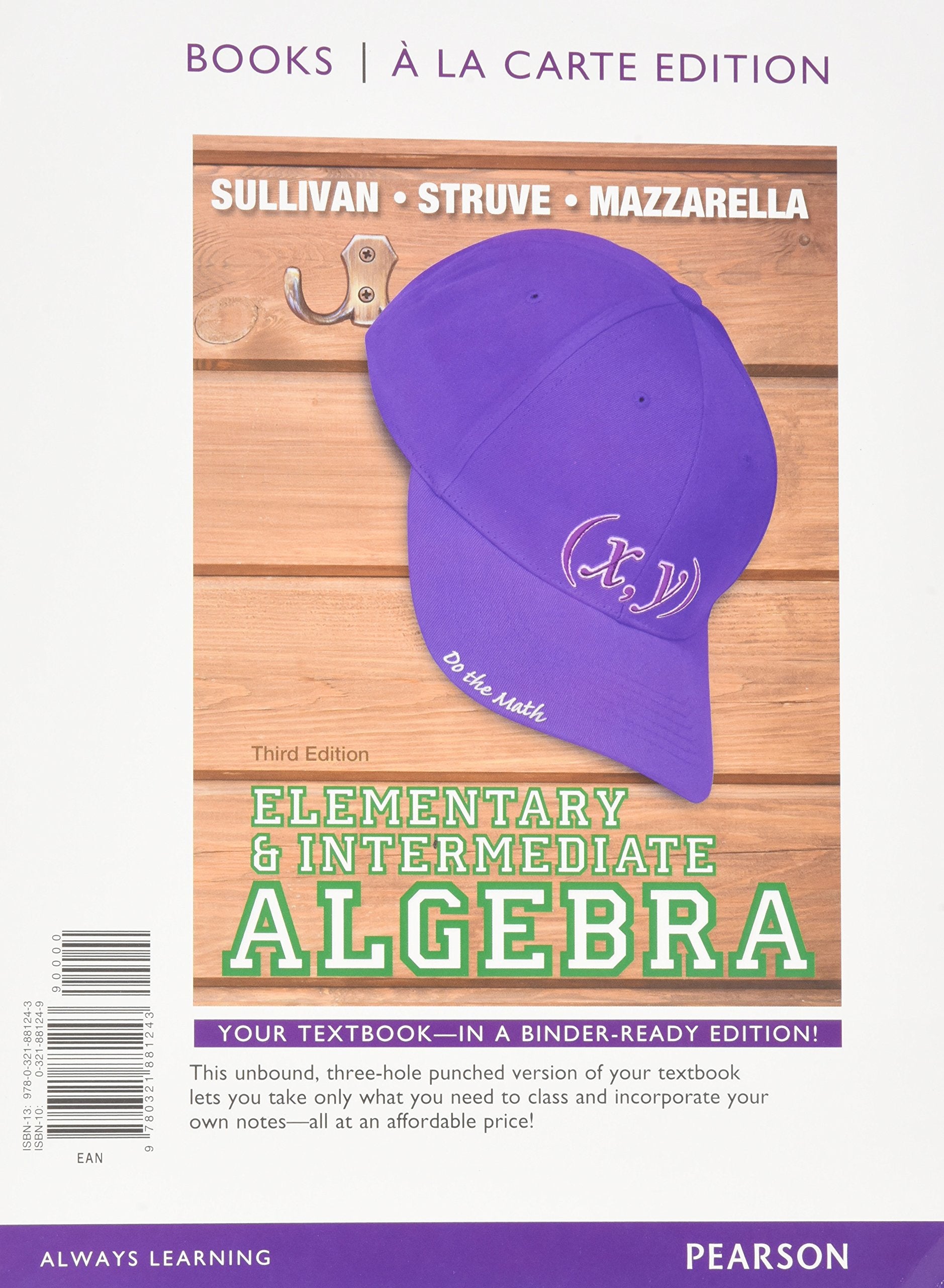 Elementary & Intermediate Algebra, Books a la Carte Edition,New