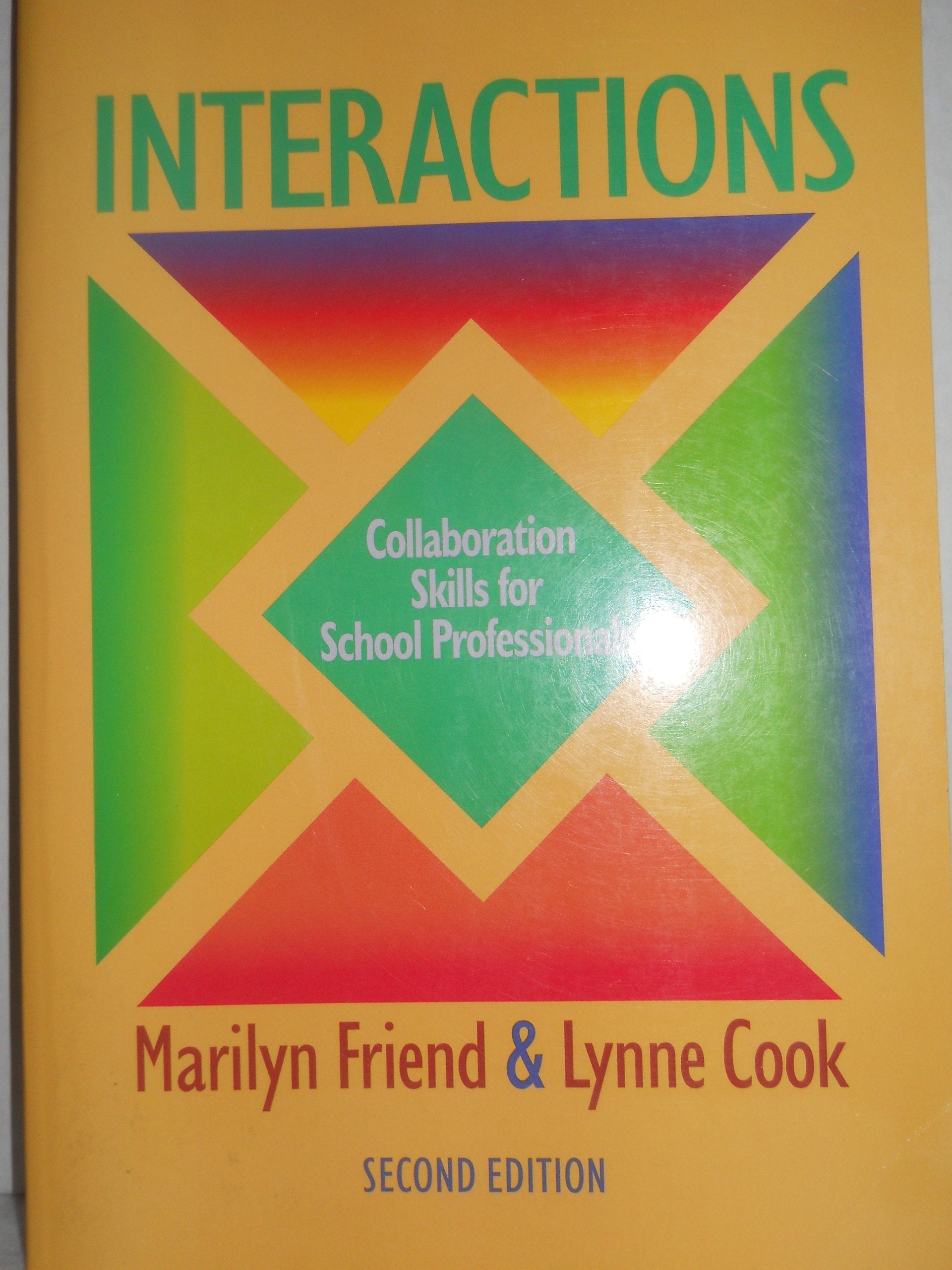 Interactions: Collaboration Skills for School Professionals,Used