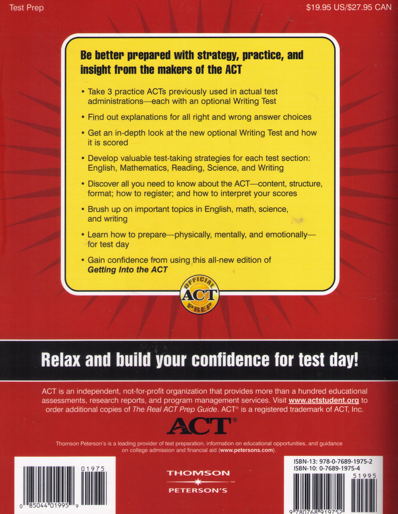 The Real ACT Prep Guide (The only guide to include 3 Real ACT tests),Used