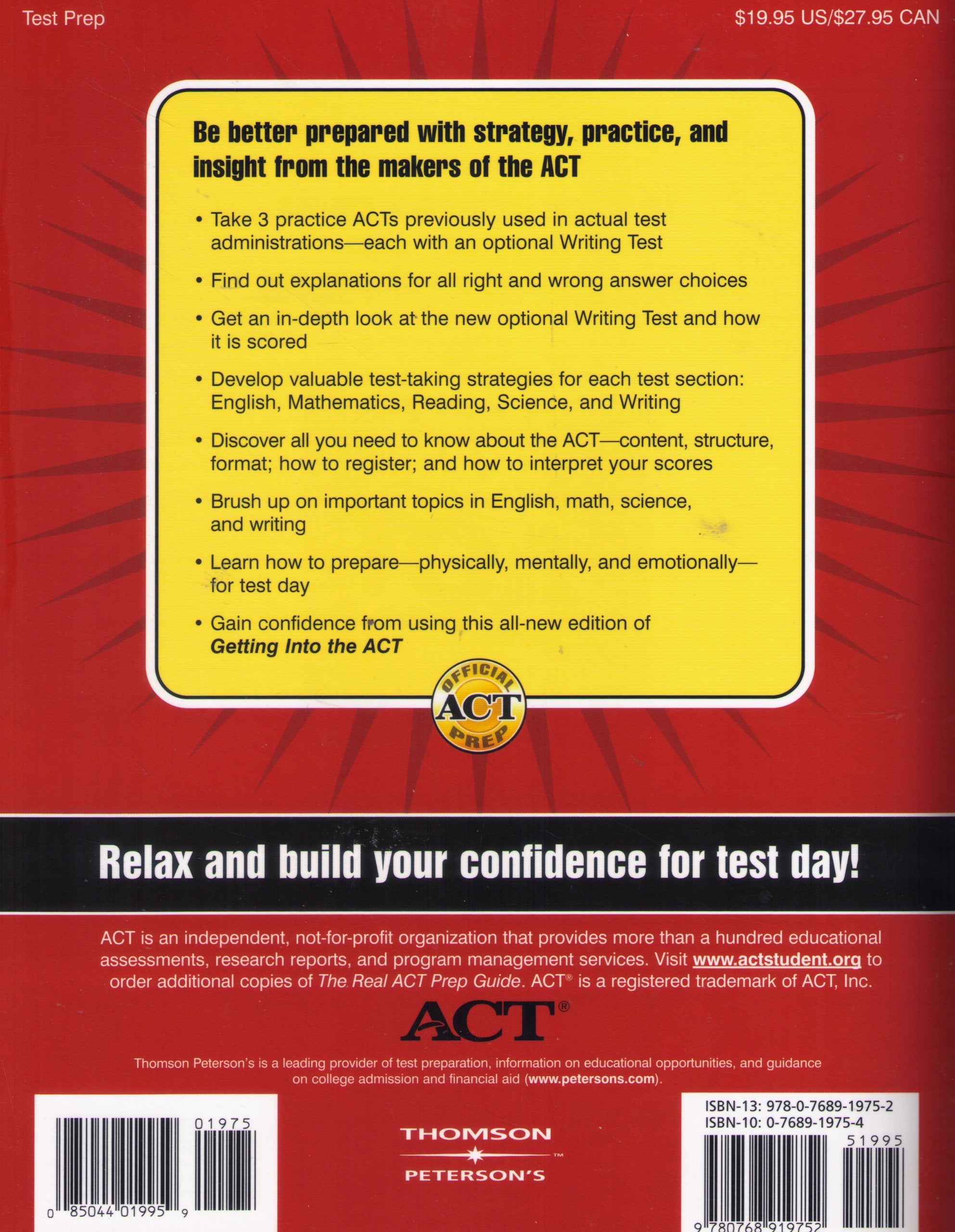 The Real ACT Prep Guide (The only guide to include 3 Real ACT tests),New