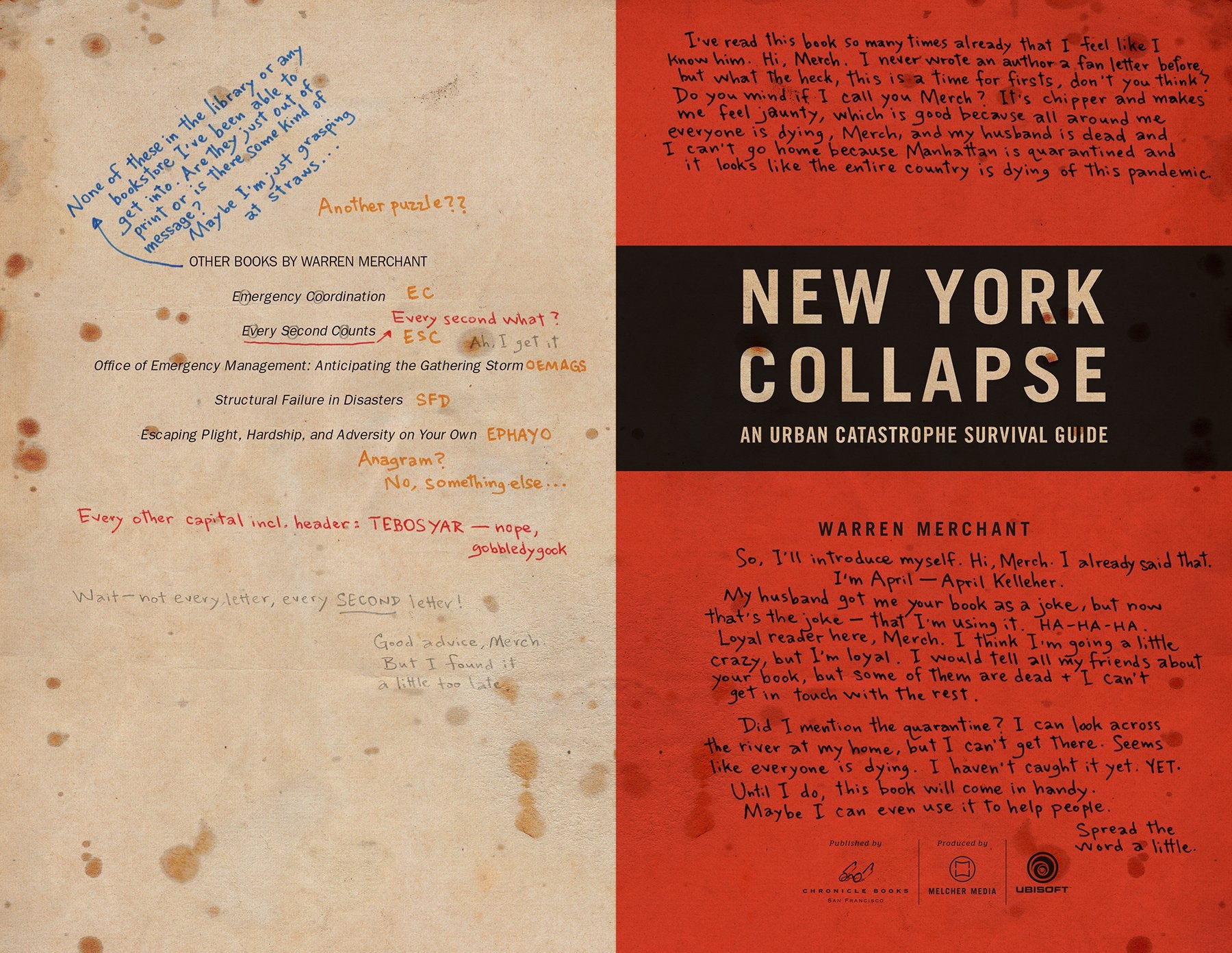 Tom Clancy's The Division: New York Collapse: (Tom Clancy Books, Books for Men, Video Game Companion Book),Used
