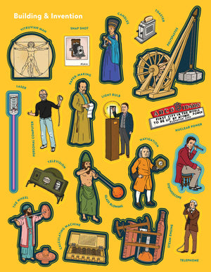 The Science Timeline Stickerbook: The story of science from the Stone Ages to the present day!,Used