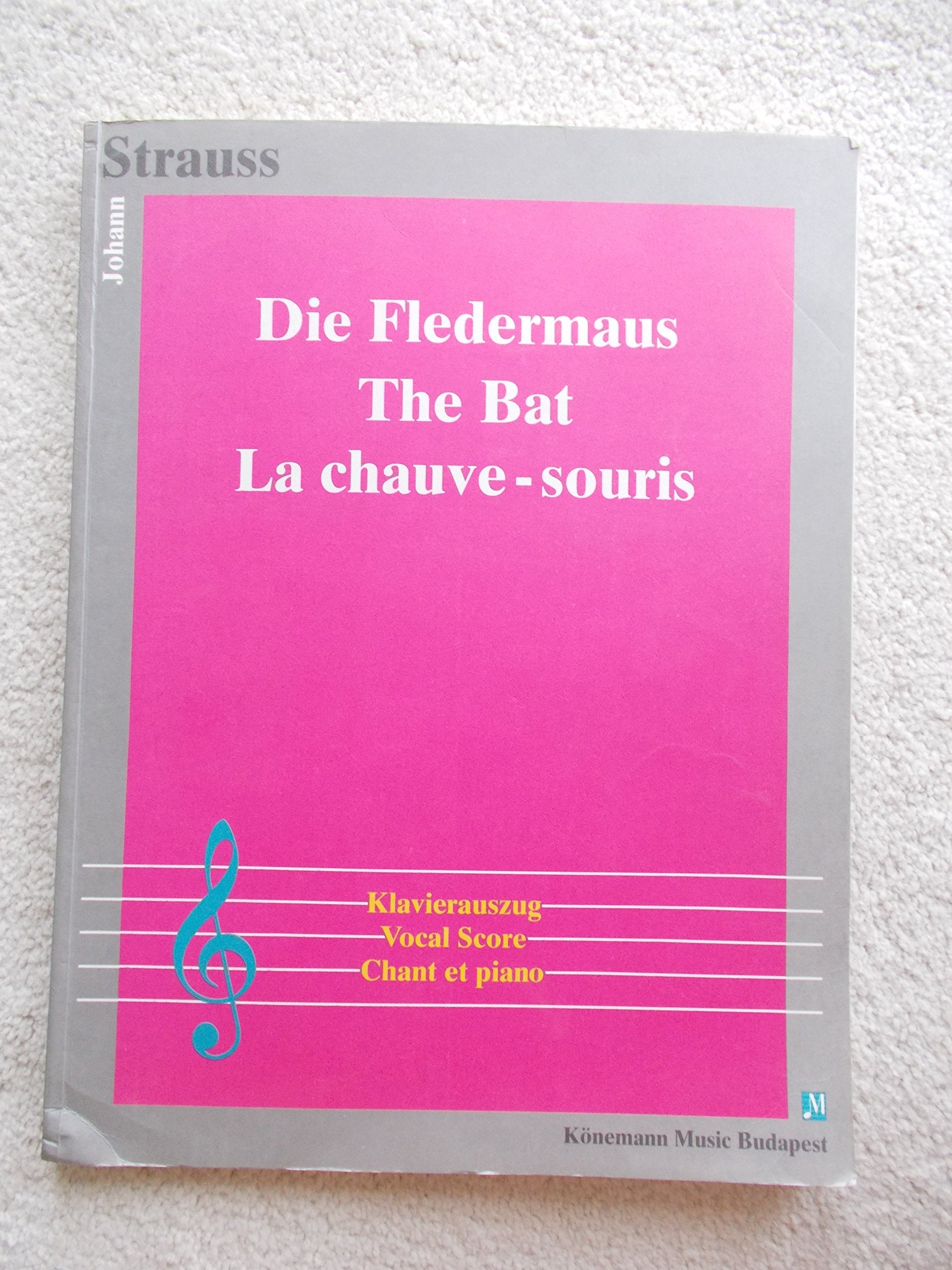 Die Fledermaus (Music Scores),Used