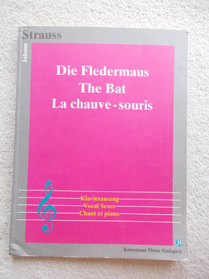 Die Fledermaus (Music Scores),Used