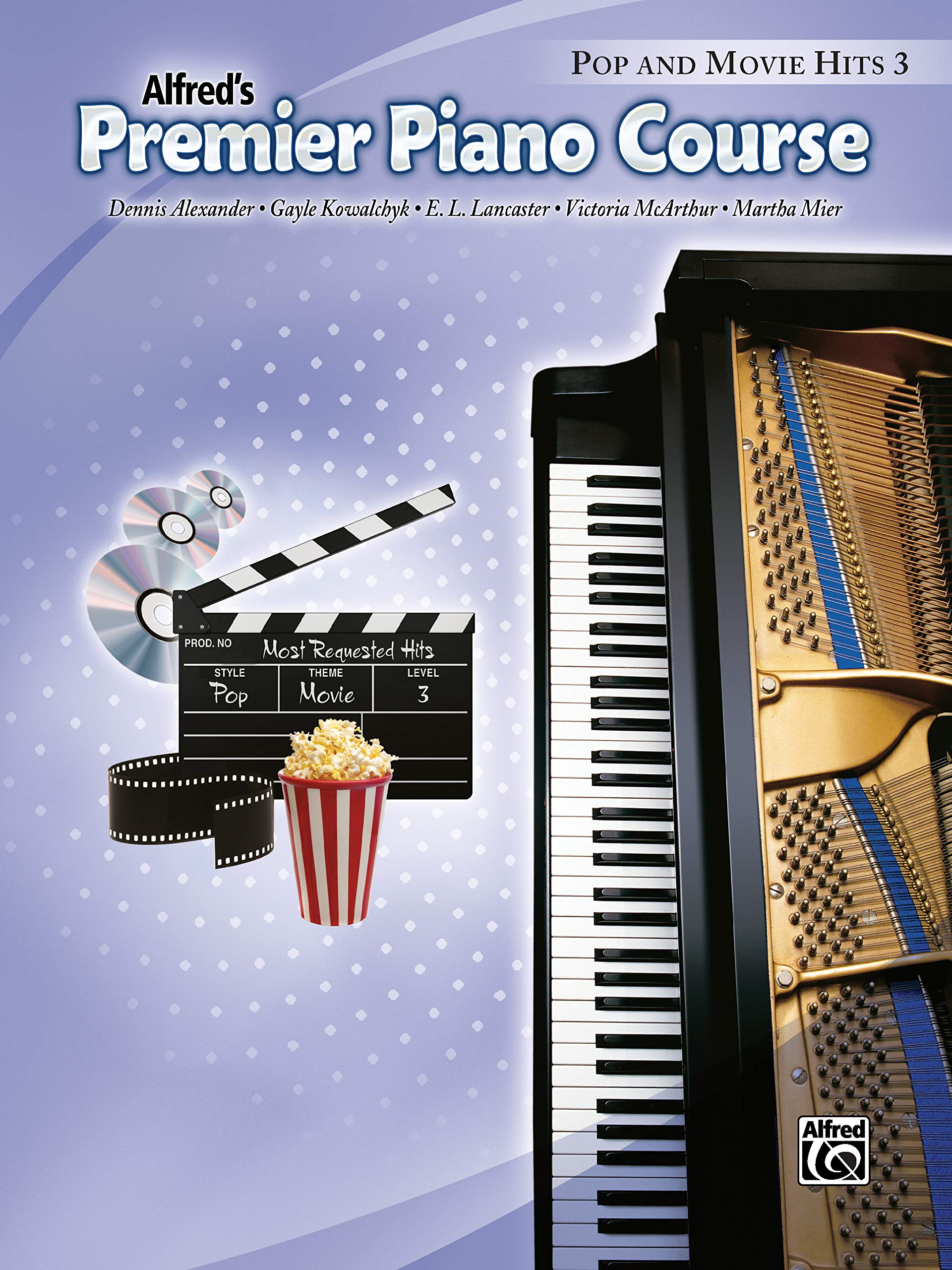 Premier Piano Course Pop and Movie Hits, Bk 3 (Premier Piano Course, Bk 3),Used