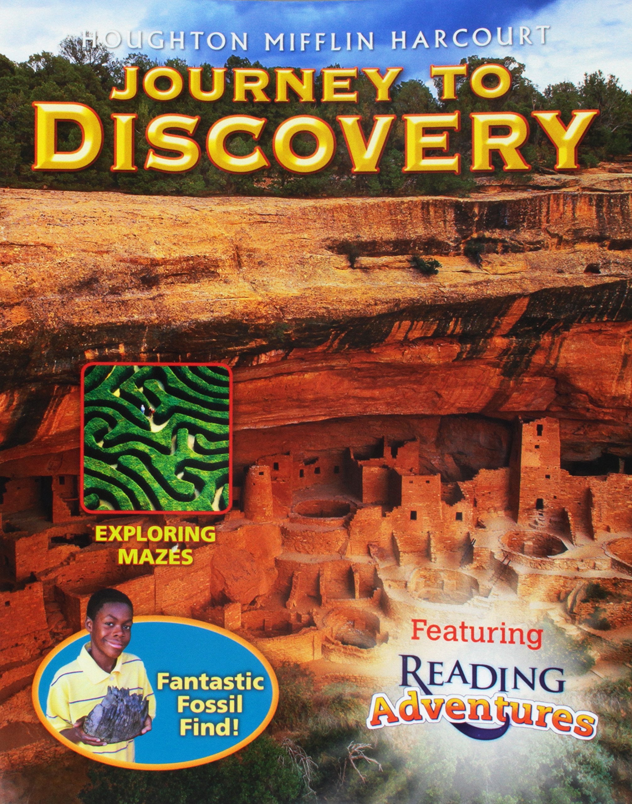 Houghton Mifflin Harcourt Journey to Discovery, Grade 5 (Journeys),Used