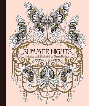 Summer Nights Coloring Book: Originally Published in Sweden as 