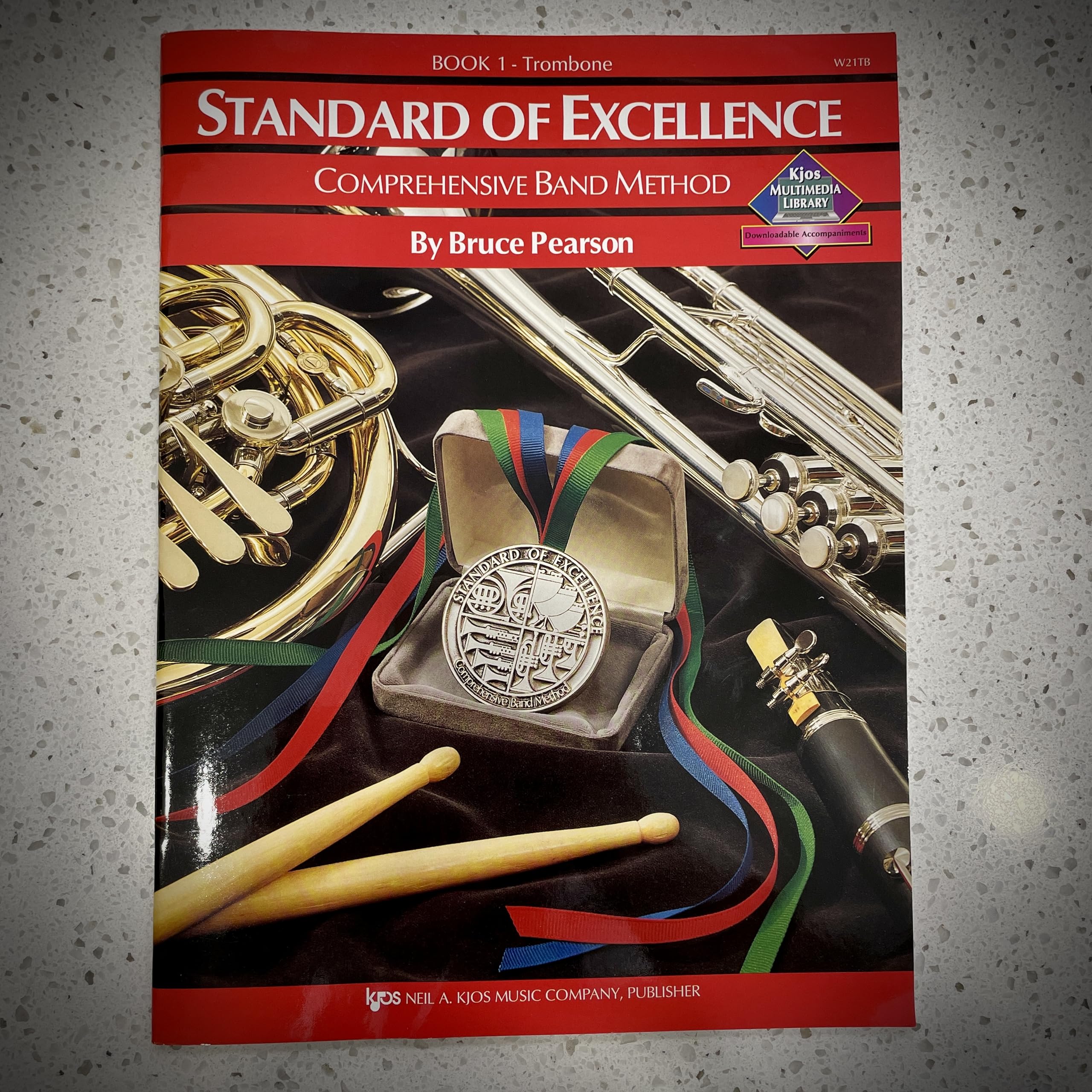 Standard of Excellence: Book 1 Trombone (Standard of Excellence Series),Used