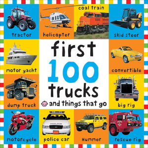 Big Board First 100 Trucks and Things That Go,Used