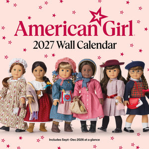 American Girl 2027 Wall Calendar (Mattel)