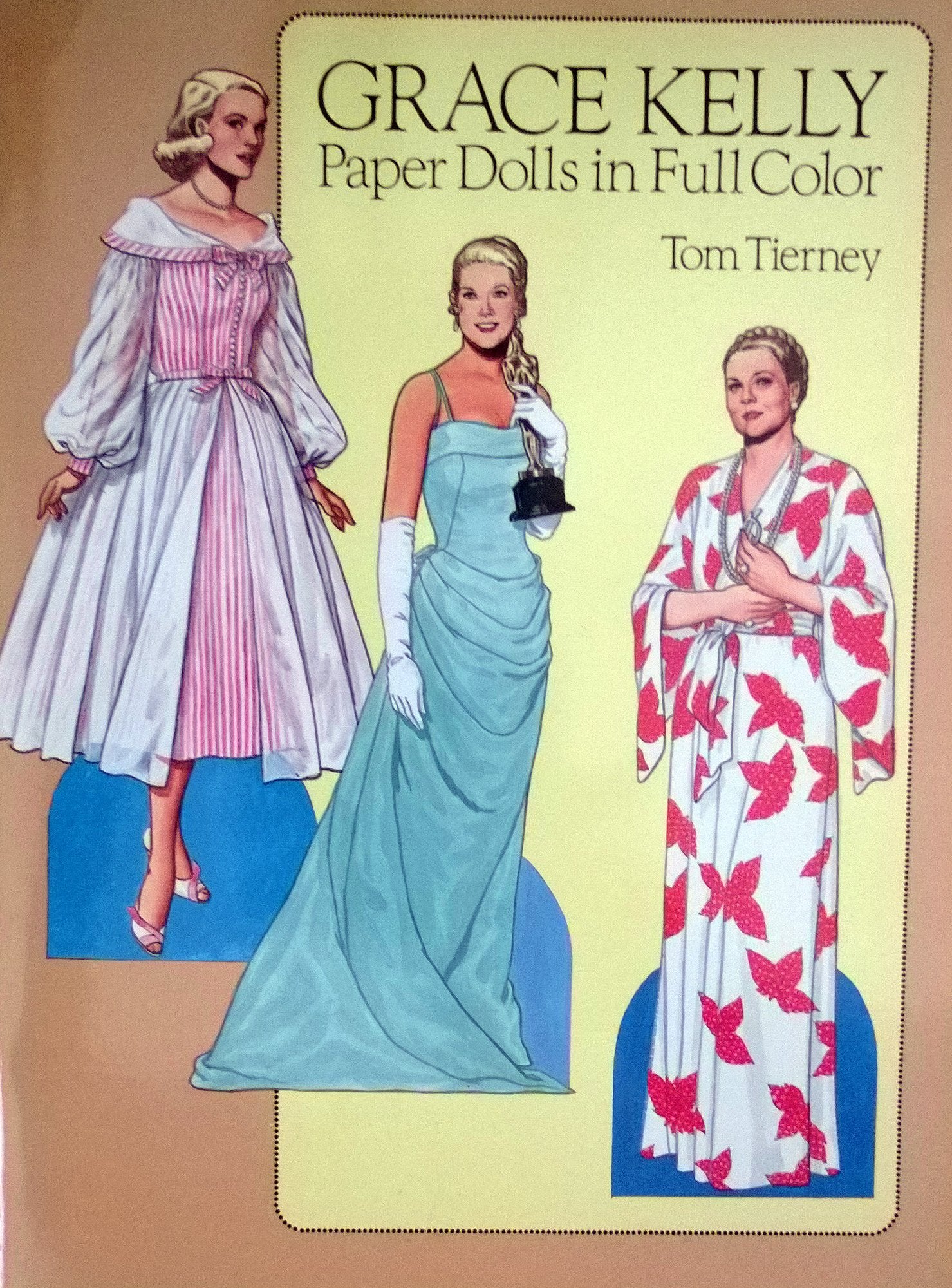 Grace Kelly Paper Dolls-used