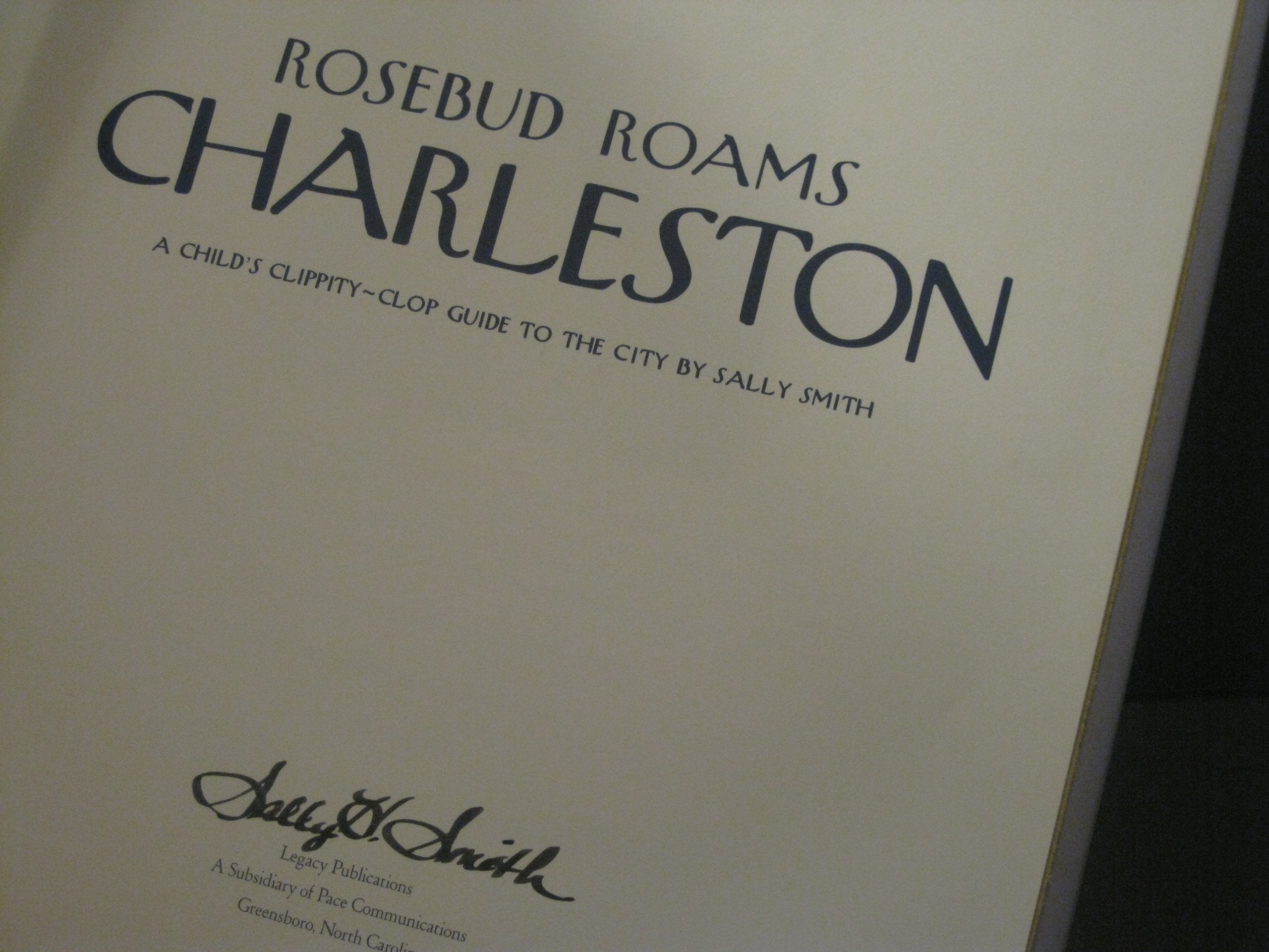Rosebud Roams Charleston,Used