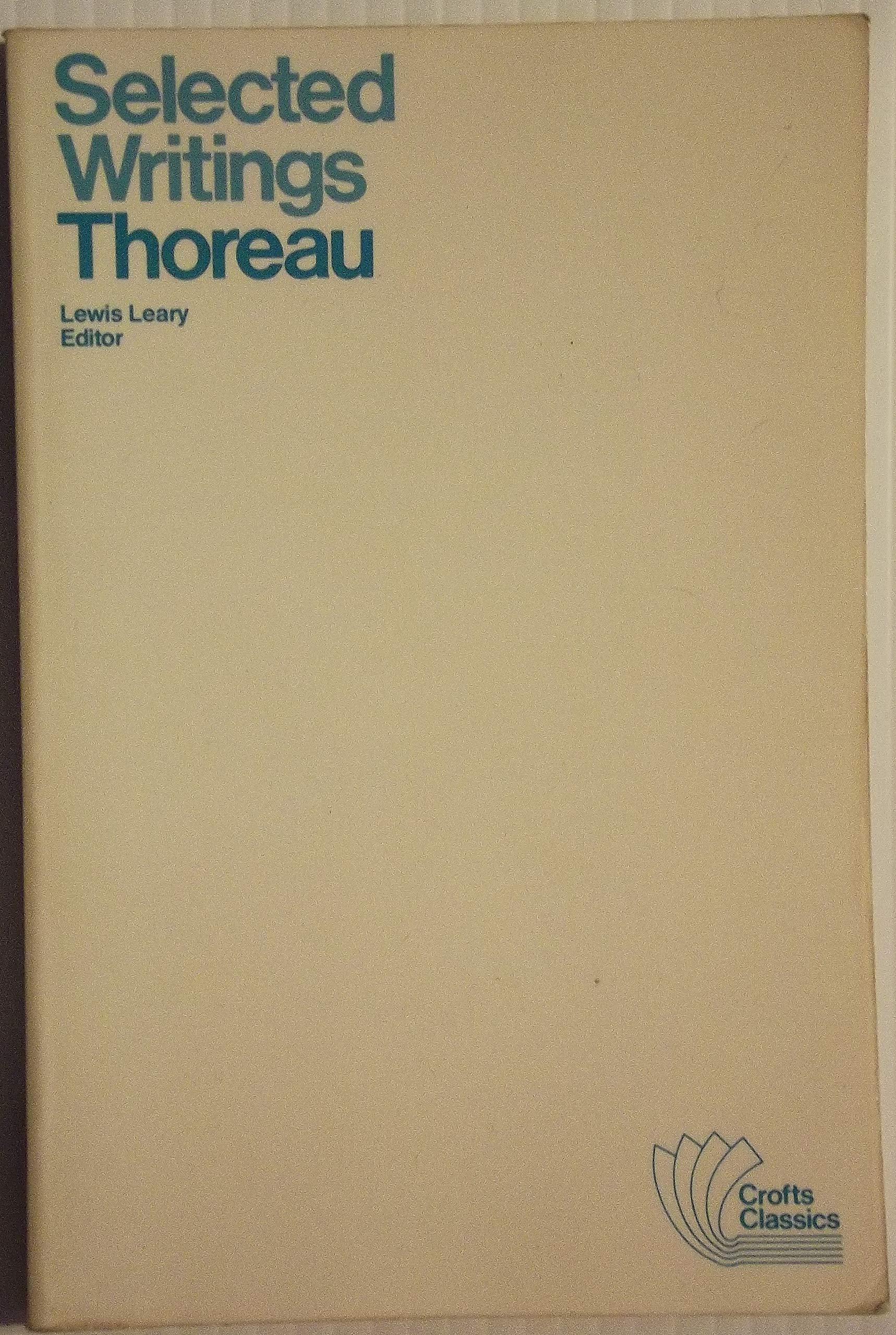 Selected Writings (Crofts Classics),Used