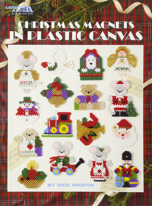 Christmas Magnets in Plastic Canvas (Leisure Arts #5157),Used